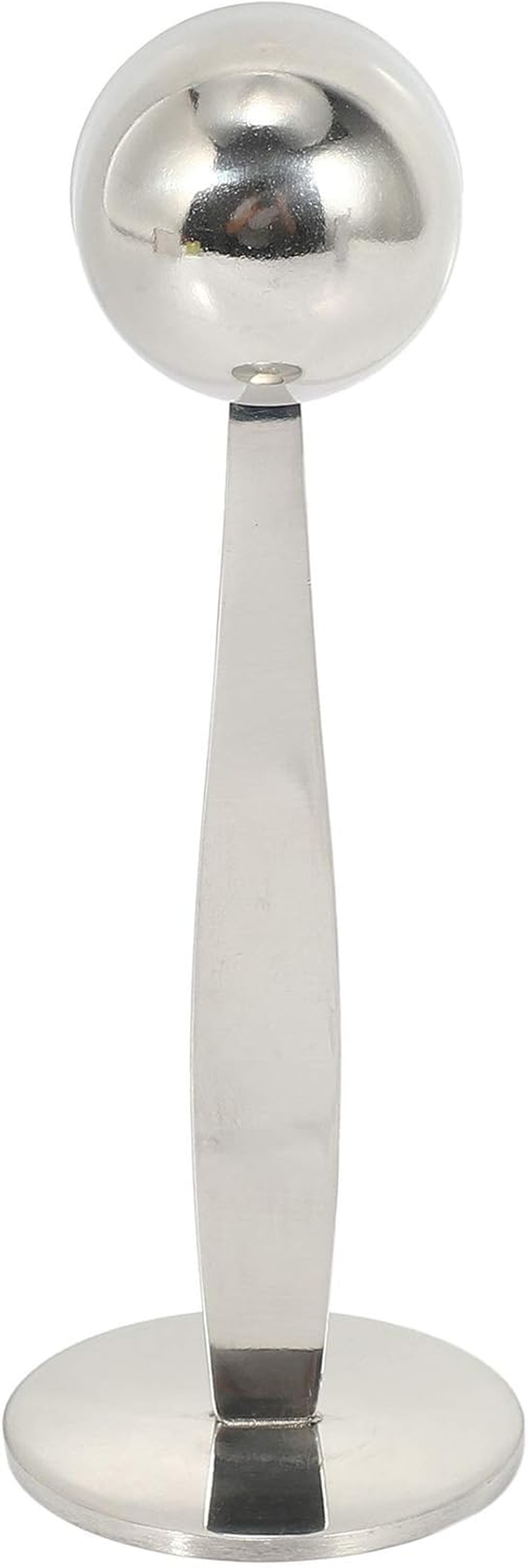 GRARRO Espresso Stand Coffee Measure Tamper Spoon Stainless Steel Coffee & Tea Tools Measuring Tamping Scoop 1 Pieces Silver