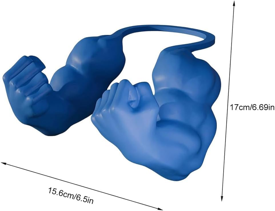 1Pcs Wezxrauo Funny Pet Muscle Arms for Cats, 3D Printed Adjustable Cat Neck Costume with Superhero Biceps for Birthday Party Cosplay, Halloween & Christmas Pet Supplies