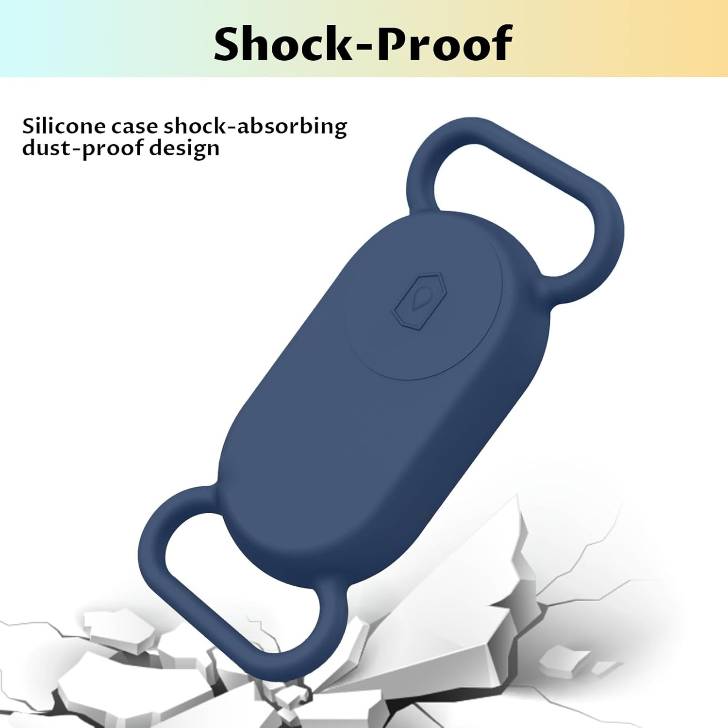 Velmoriah 3-Pack Waterproof Dog Collar Holder for Samsung Galaxy Smarttag 2, Silicone Protective Case, Anti-Lost Scratch Resistant Protective Cover Accessory Compatible with Samsung Galaxy Smart Tag2 image number 6