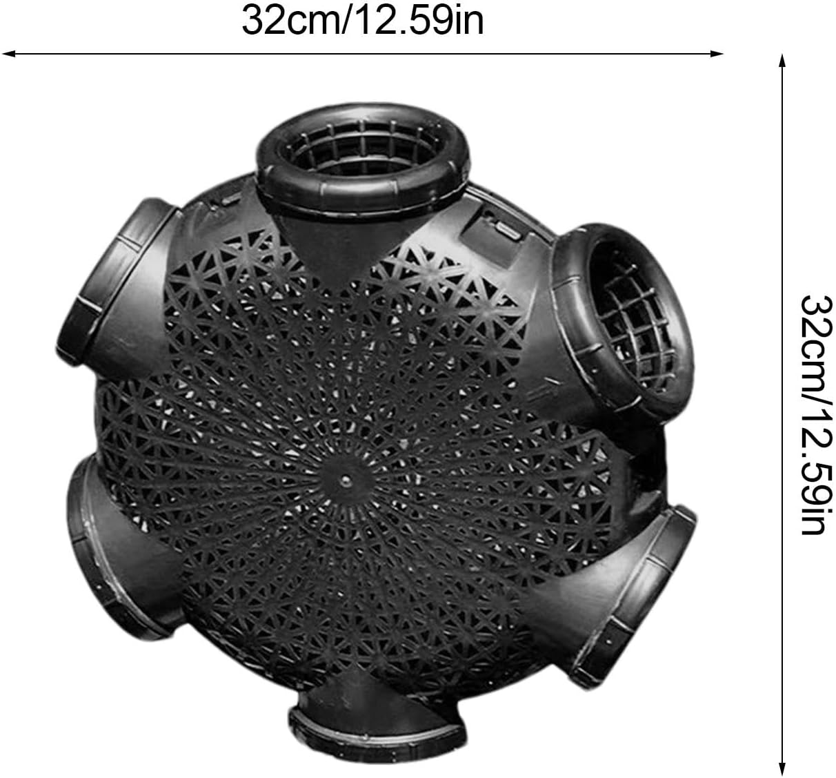 Fish Trap,Crab Trap with 3/8 Holes,Portable Fish Traps for Fishing,Fishing Bait Eel Trap,For Catching Small Fish,Crayfish,Crabs,Herring,Shrimp,Lobster image number 2