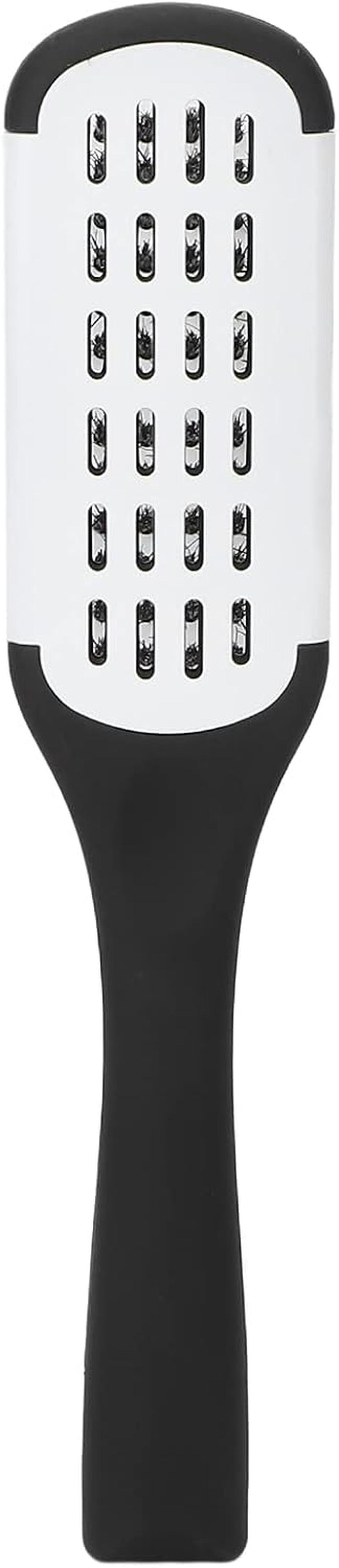 Hair Straightening Brush Clamp, Hair Styling Tool Double Sided Brush Clamp Spring for Women for Improves Hair Health for Men(White) image number 4