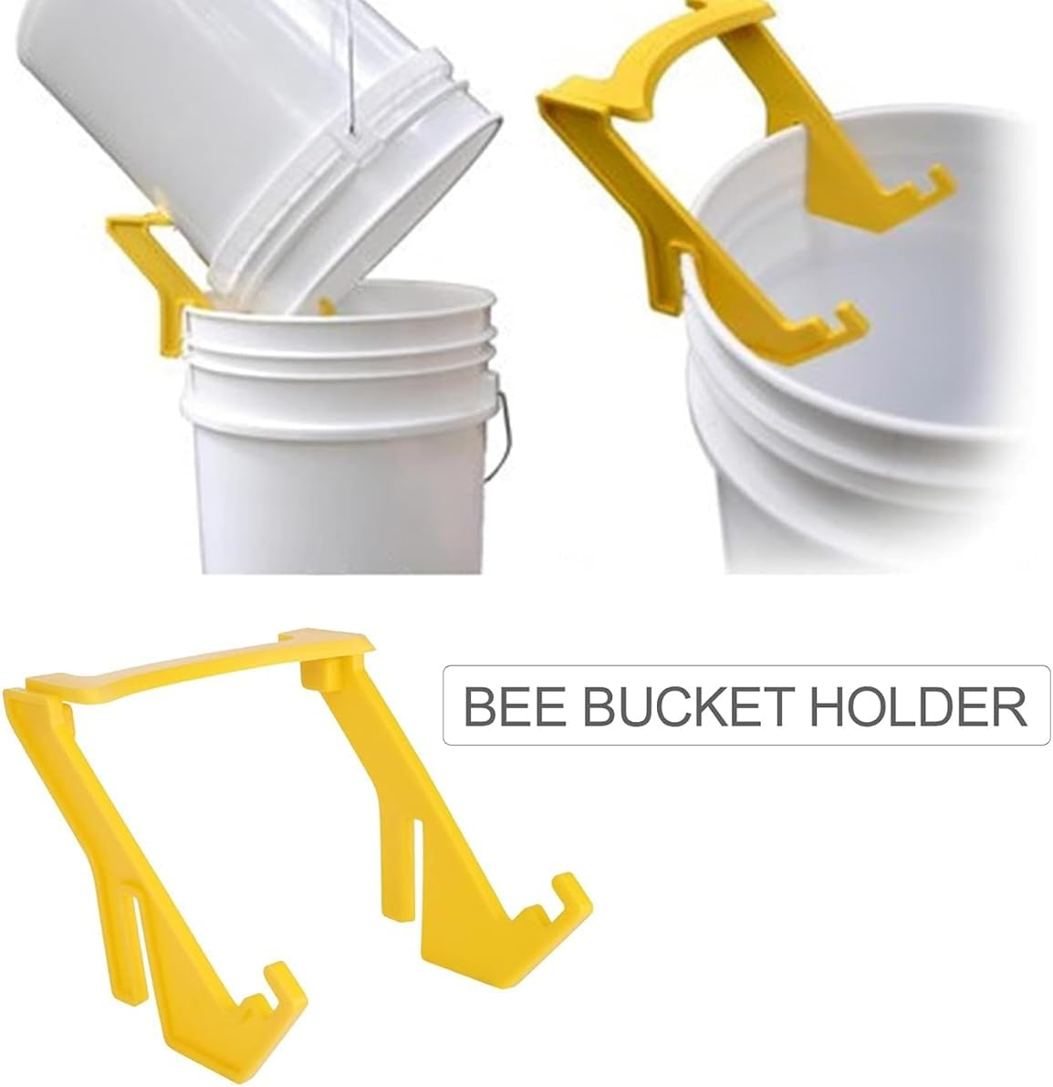 AIMALL Beekeeping Tools Plastic Honey Bucket Stand Honey Shaker Machine Honey Bucket Shelf Plastic Bucket Stand, 6.69In X 8.07In X 6.88In(17Cm X 20.5Cm X 17.5Cm) image number 6