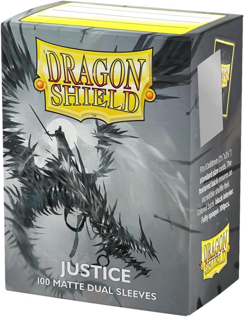 Arcane Tinmen Dragon Shield Dual Matte Justice Art Sleeves image number 5