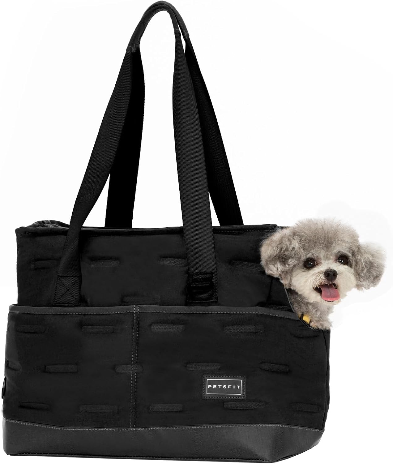 Petsfit Foldable Dog Carrier Bag Shoulder Bag Sling Puppy Bag for Small Dogs Puppies Cats Khaki