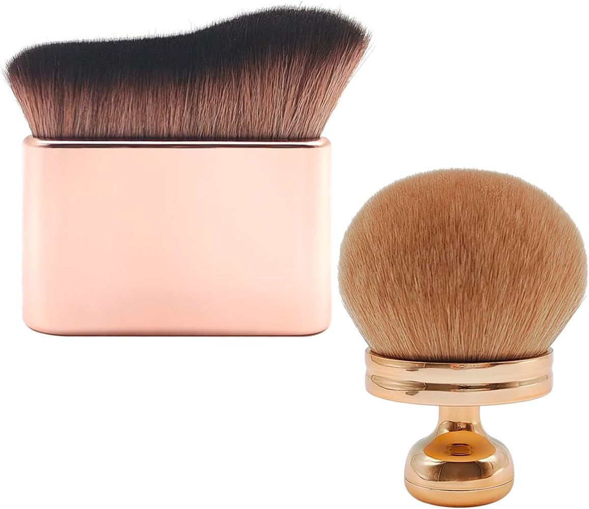 Self Tanner Blend Brush, Yucool Extra Large Body Makeup Brush, Self Tanning Brush Applicator, Oval Face Leg Makeup Brush image number 2