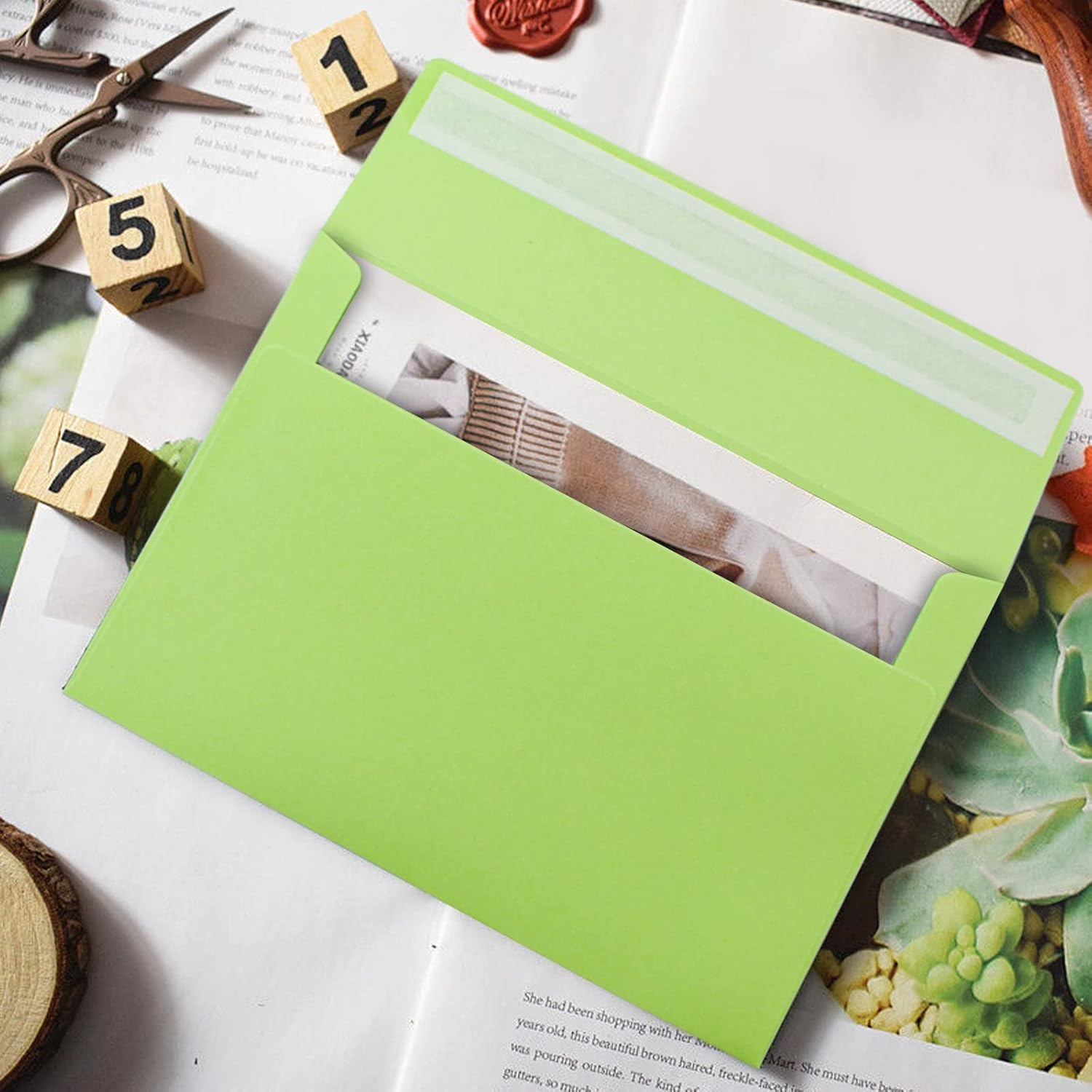 VANRA 150 Pack Colorful Envelopes for Invitations A7 Envelopes Bulk for 5X7 Greeting Cards, Wedding Invitations, Photos (15 Assorted Colors) (A7) image number 6