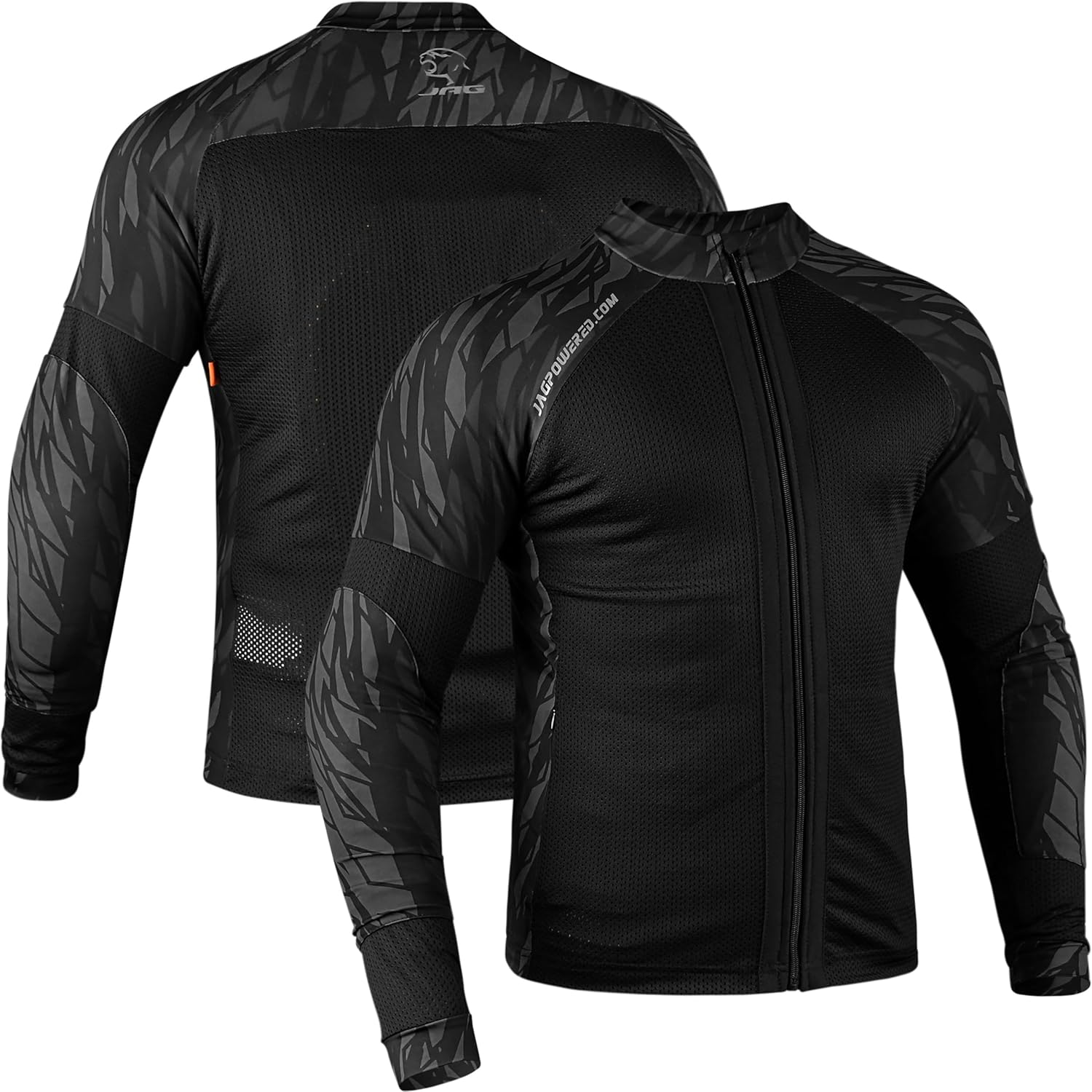J.A.G. Mesh Motorcycle Shirt, All Season Lightweight Breathable Motorcycle Armor for Men with CE Approved Protective Pads