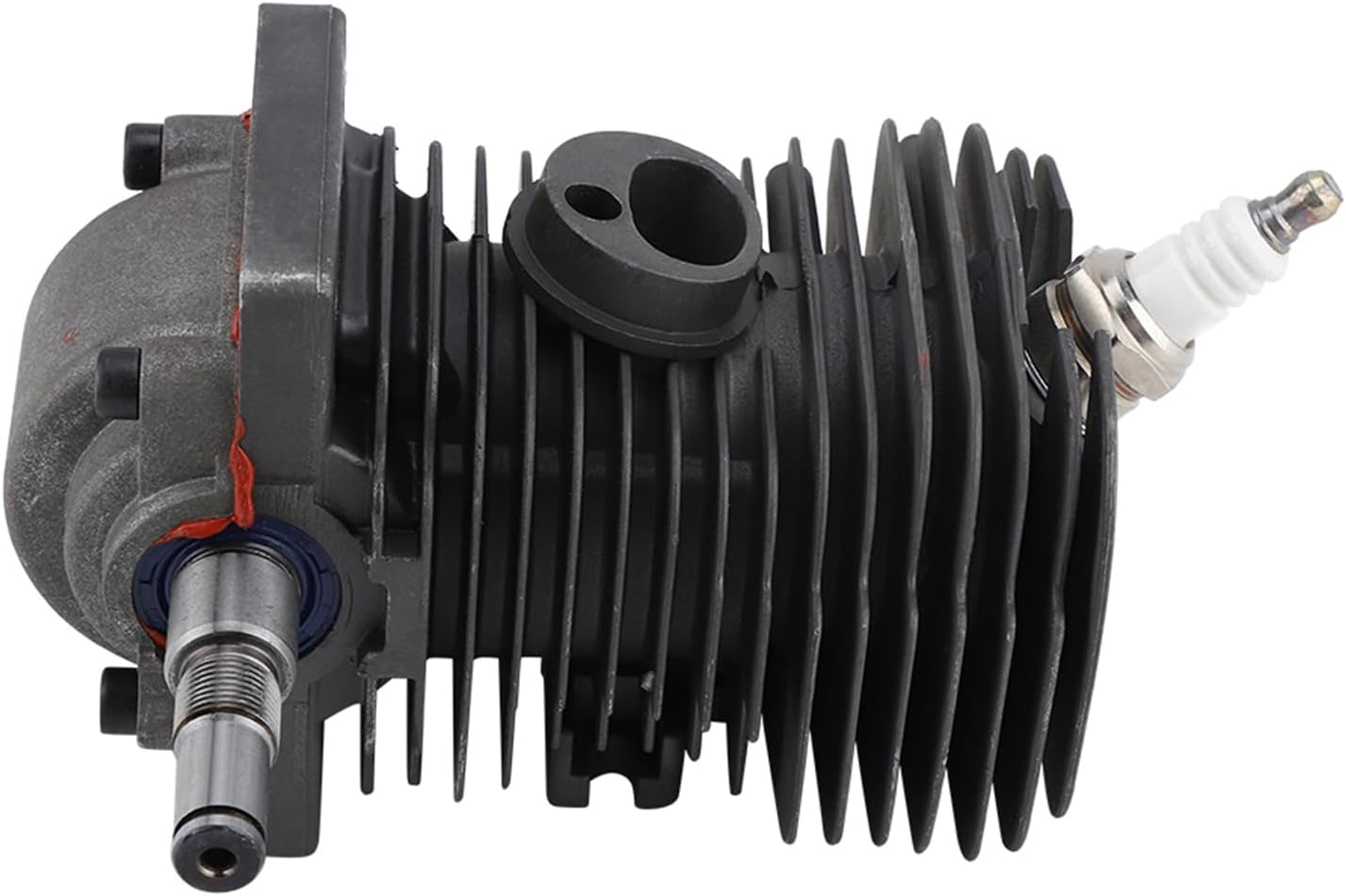 Cylinder Piston Crankshaft for STIHL MS180 018 Chainsaw, with 38MM Cylinder Piston, Made of Metal, for Garden Power Tool