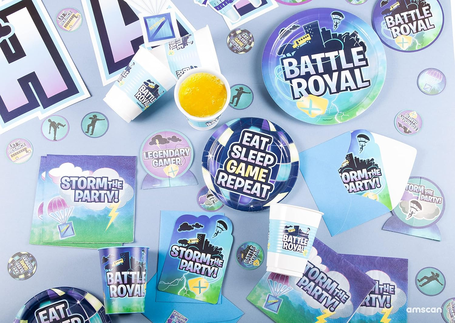 Amscan Battle Royal Lunch Napkins 16 Pieces image number 3