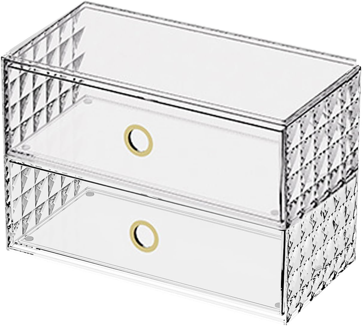 MORNITE 3 Pcs Medicine Cabinet Tray Organizer, Small Adhesive Bathroom Vanity Floating Shelves Storage for Toilet, Mirror Cabinet, Wall, Countertop, Clear