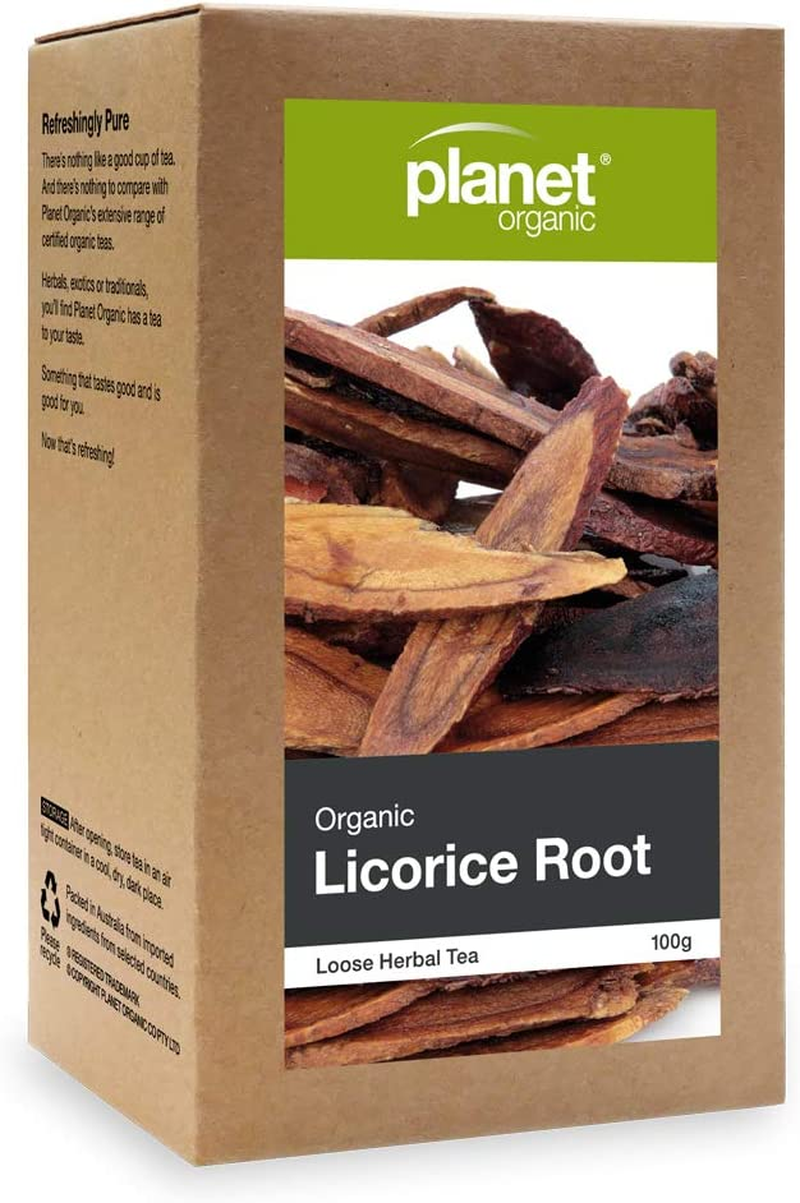 Planet Organic Licorice Loose Leaf Herbal Tea 100 G image number 1