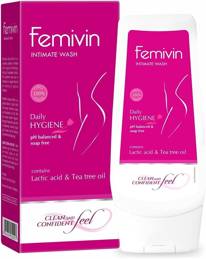 Leeford Femivin Intimate Wash Combo Pack of 3 for Women - Daily Hygiene | Soap Free | Enriched with Tea Tree Oil | Clean and Fresh All Day - 100Ml Each image number 2