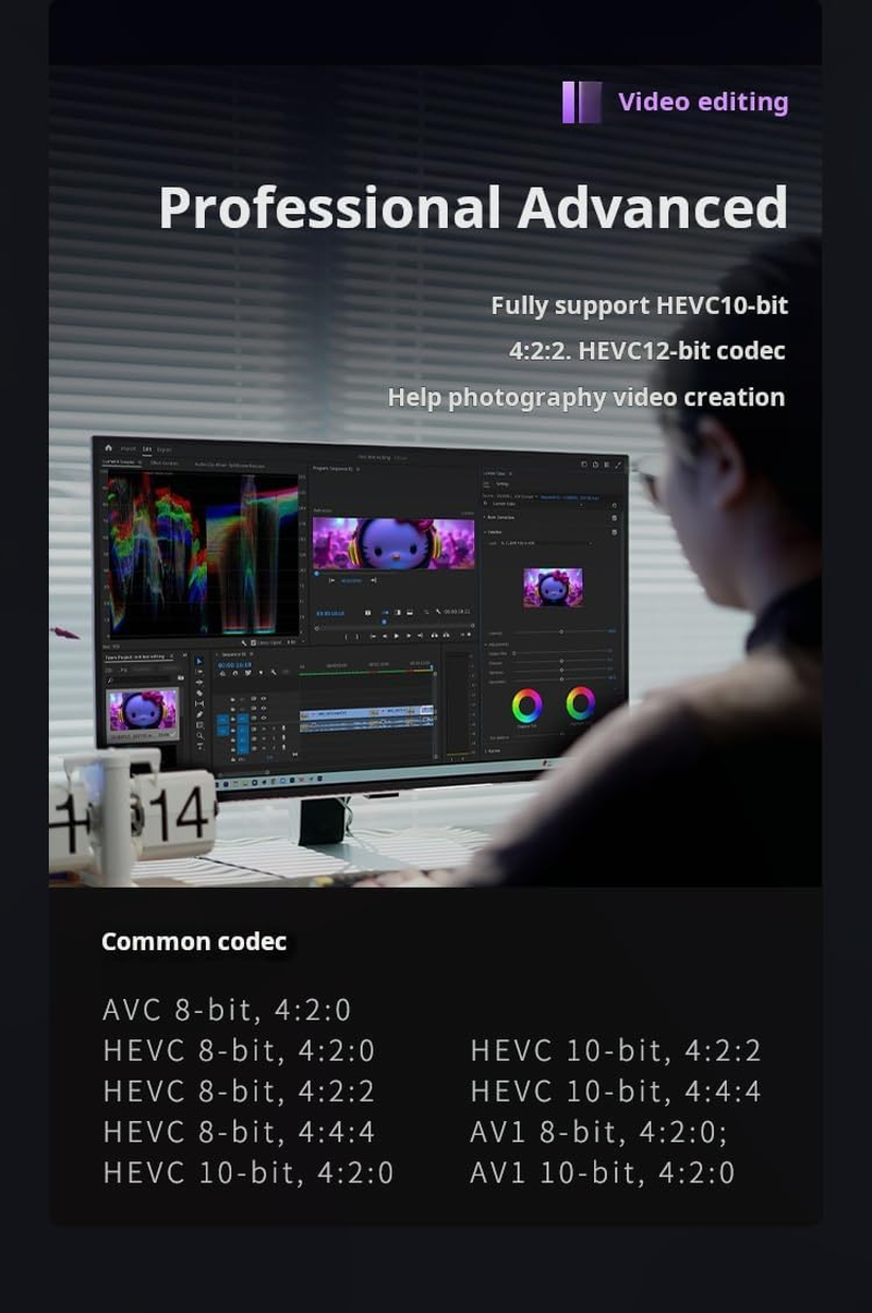 WEELIAO GUNNIR Intel Arc B580 Photon OC Video Card 12GB Black GDDR6 2850Mhz Triple Fan Graphics Card (192-Bit, Pci-Express 4.0 X8, One HDMI Three Displayports, Supports 4K) (B580 Photon White) image number 5