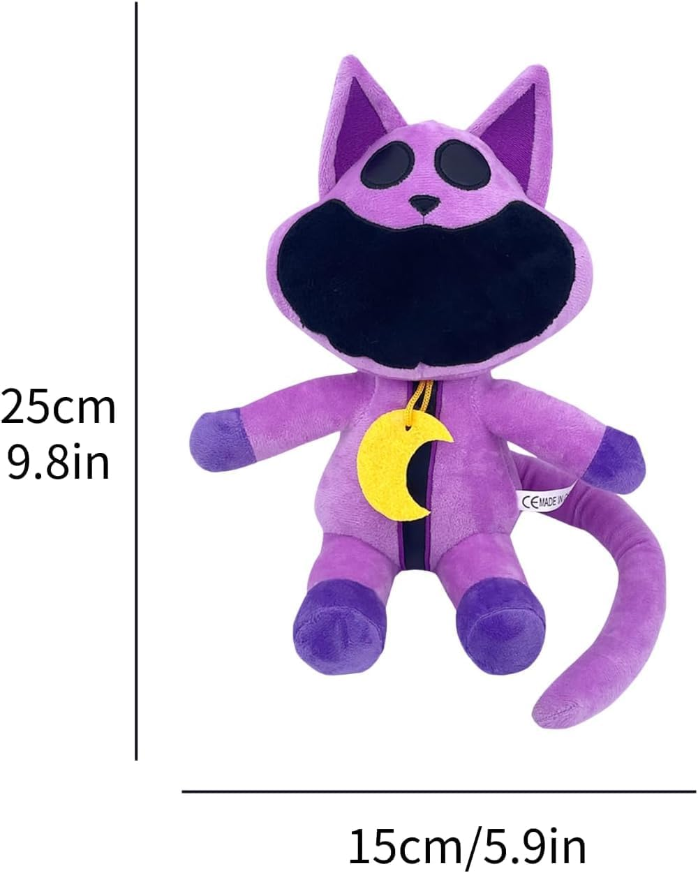 Smiling Critters Plush Toy (Catnap) image number 2