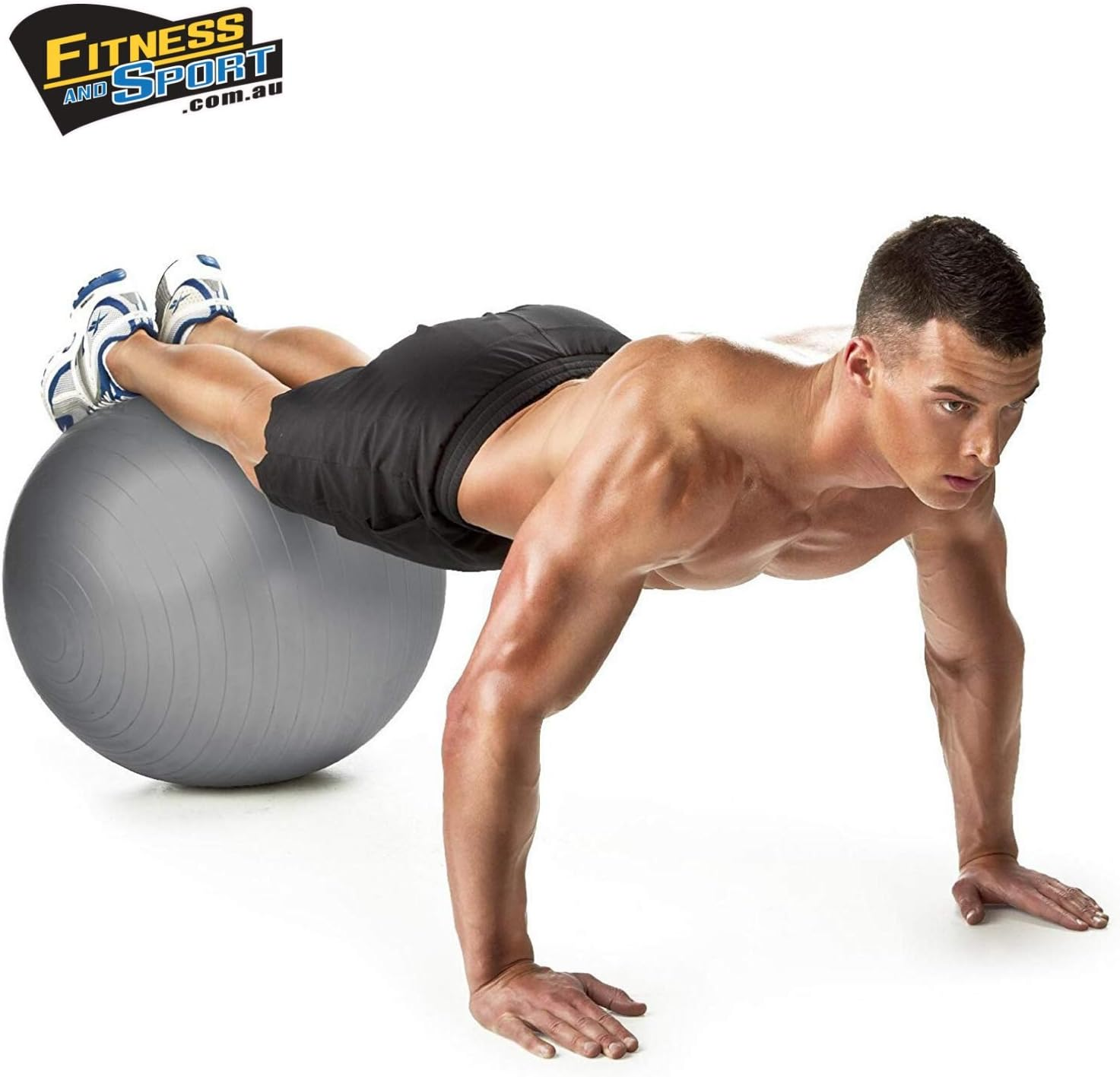 HCE Gym Ball, Balancing Yoga Ball Chair Stability Commercial Swiss Pilates Birthing Ball, Anti-Burst Heavy-Duty Extra Thick Exercise Ball - Slip-Resistant 300Lbs Home & Gym Workout - Free Pump image number 6