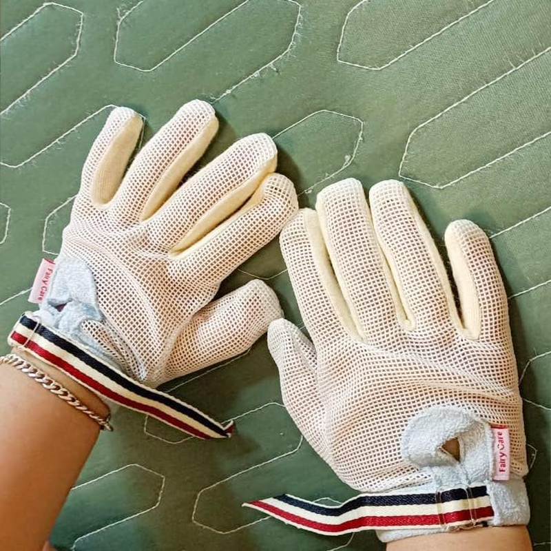 Thumb Sucking Guard Gloves Thumb Guard to Thumb Sucking Stop for Kids Nail Biting Stop and Five Fingers Sucking Stop for Baby image number 3