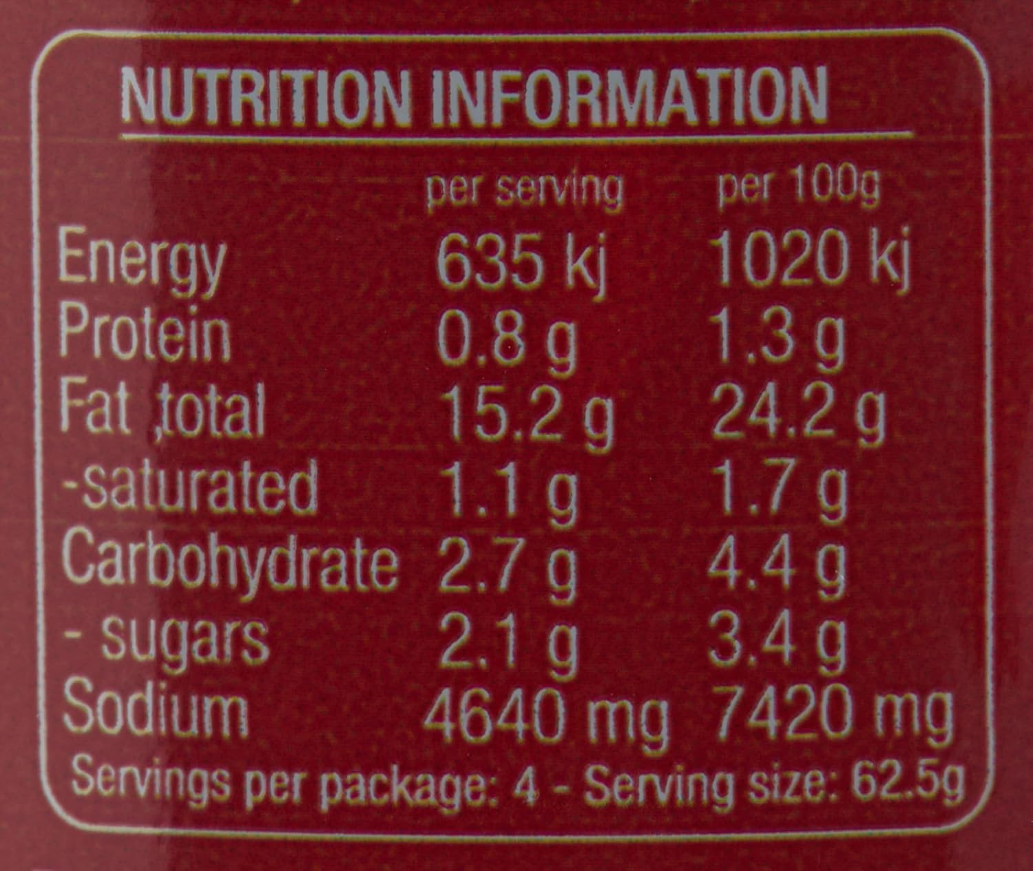 UGLY FOOD and CO - Indonesian Rendang Paste, 250G image number 1