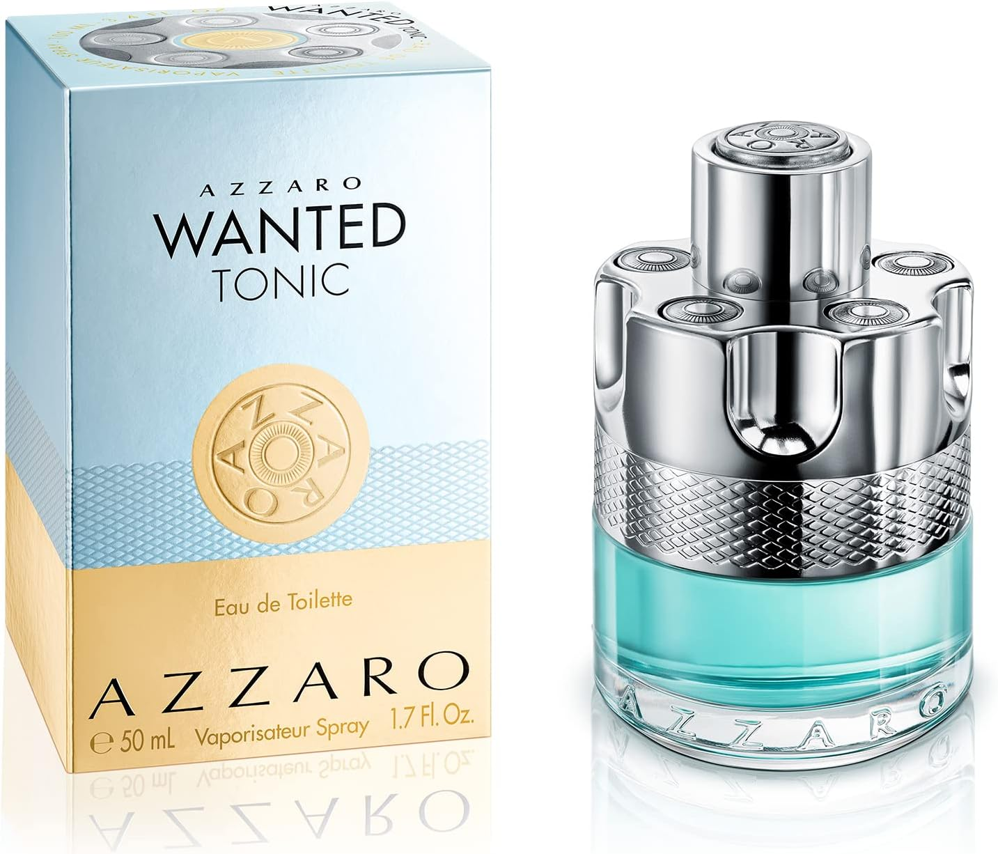 Azzaro Wanted Tonic Eau De Toilette Spray for Men 50 Ml image number 4