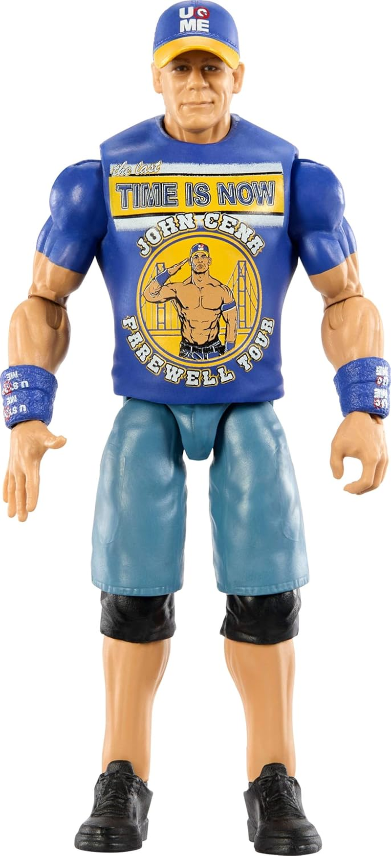 Mattel WWE John Cena Action Figure, Main Event Series #159, 6-Inch Collectible Superstar with 14 Articulation Points & Life-Like Look image number 2