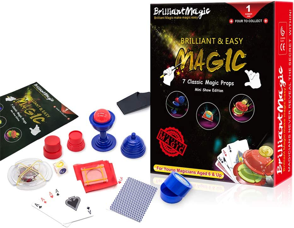 Magic Tricks Set for Kids (Red) Kids Magic
