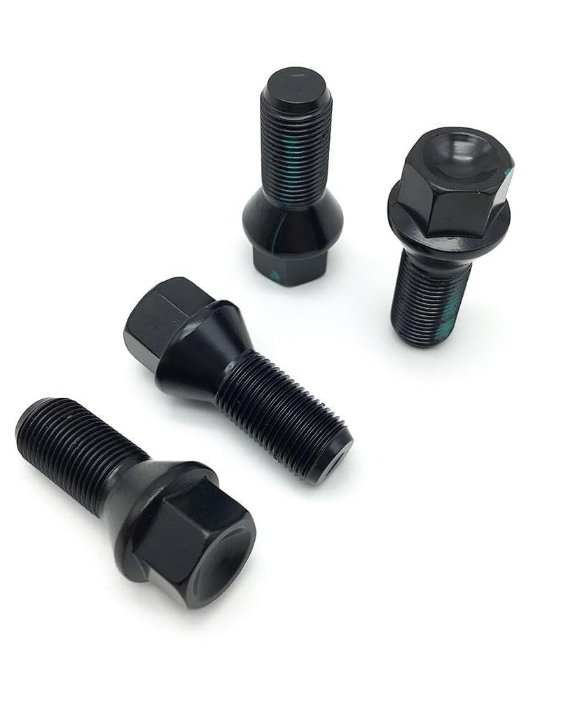 Wayjun 4 Pcs Wheel Lug Nuts M14 X 1.25 for BMW F30 F35 F10 F02 E70 36136781151