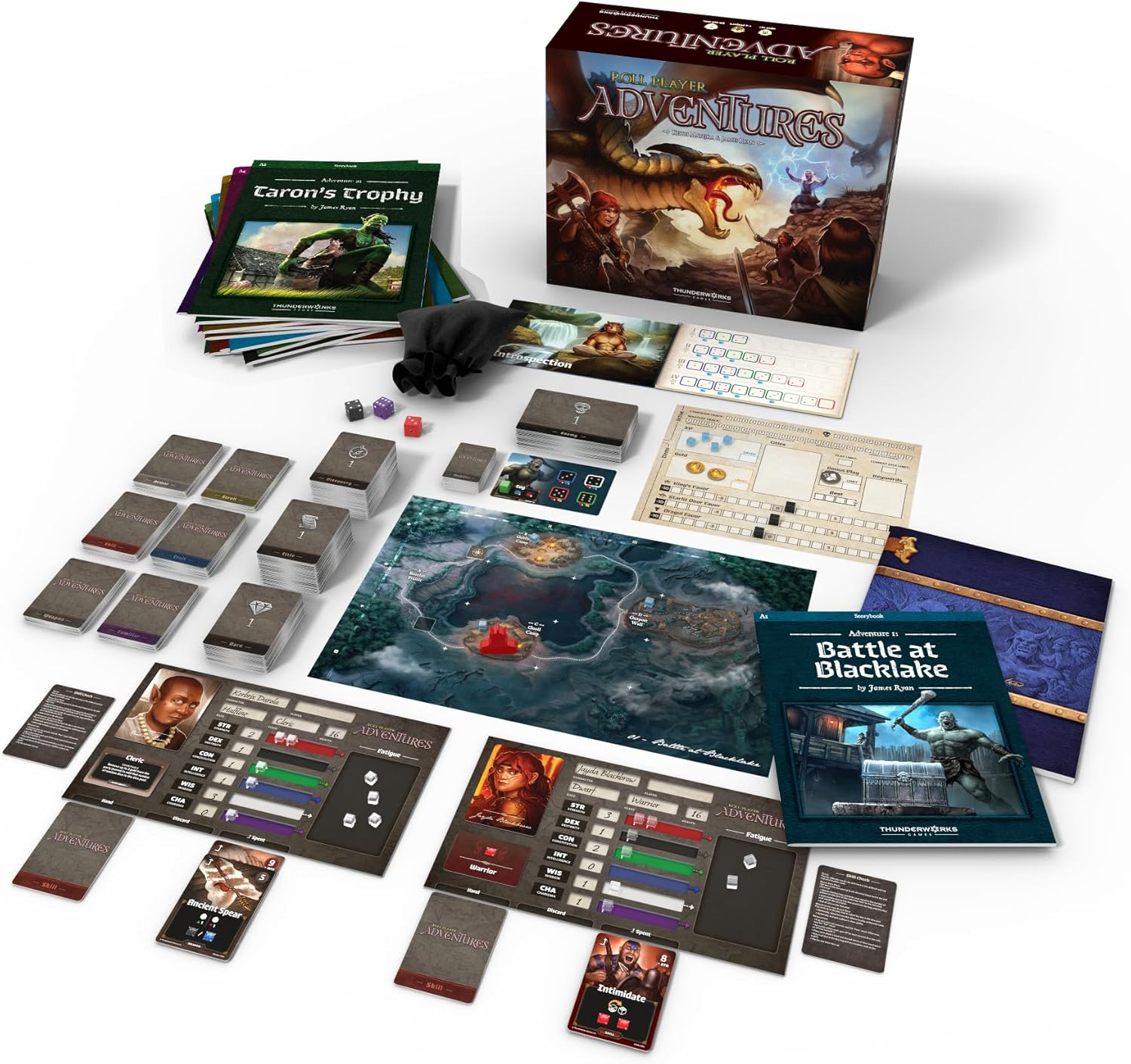 Thunderworks Games Roll Player Adventures Board Game image number 6