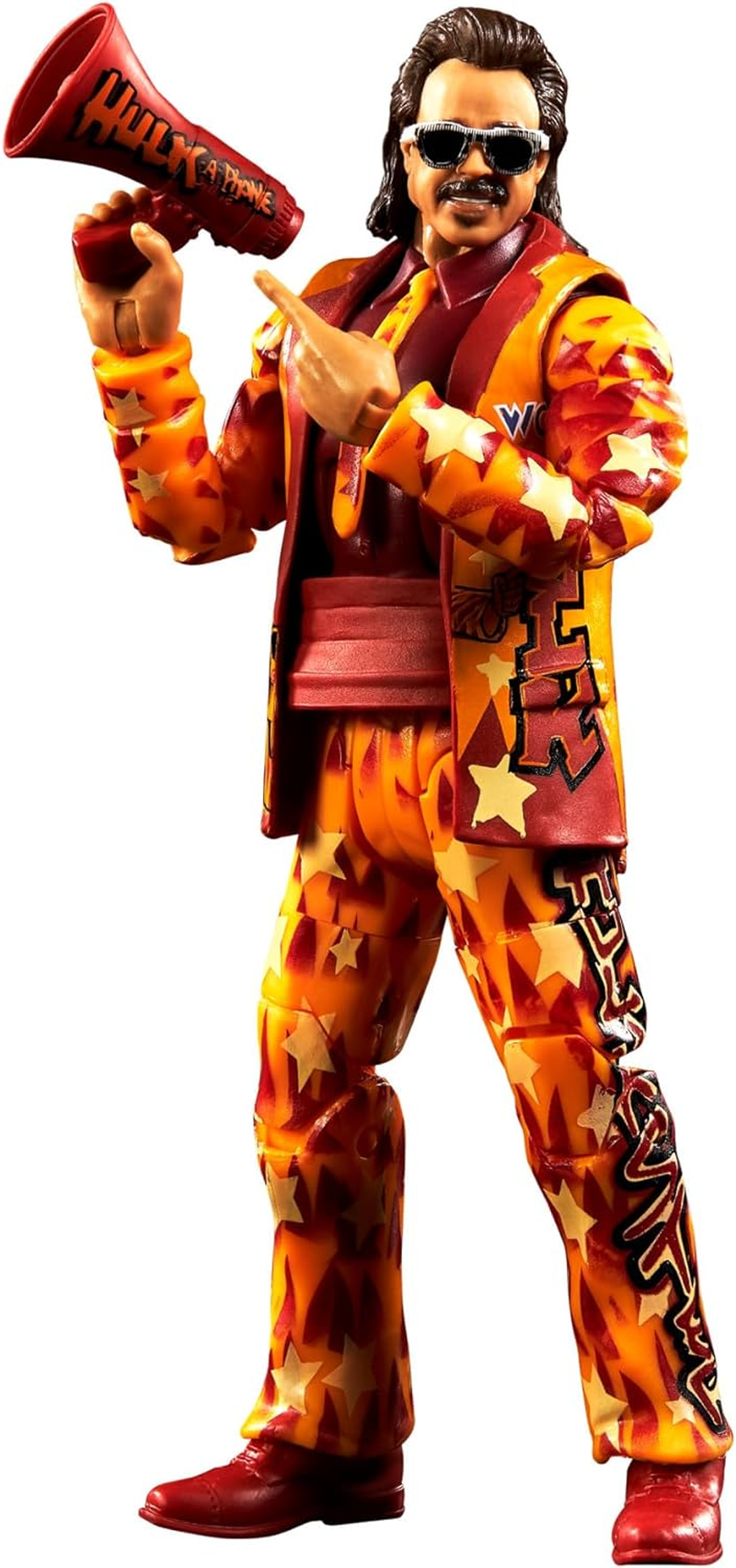 Fisher-Price Mattel WWE Elite Jimmy Hart Legends Action Figure with Accessory, HVF58 image number 3