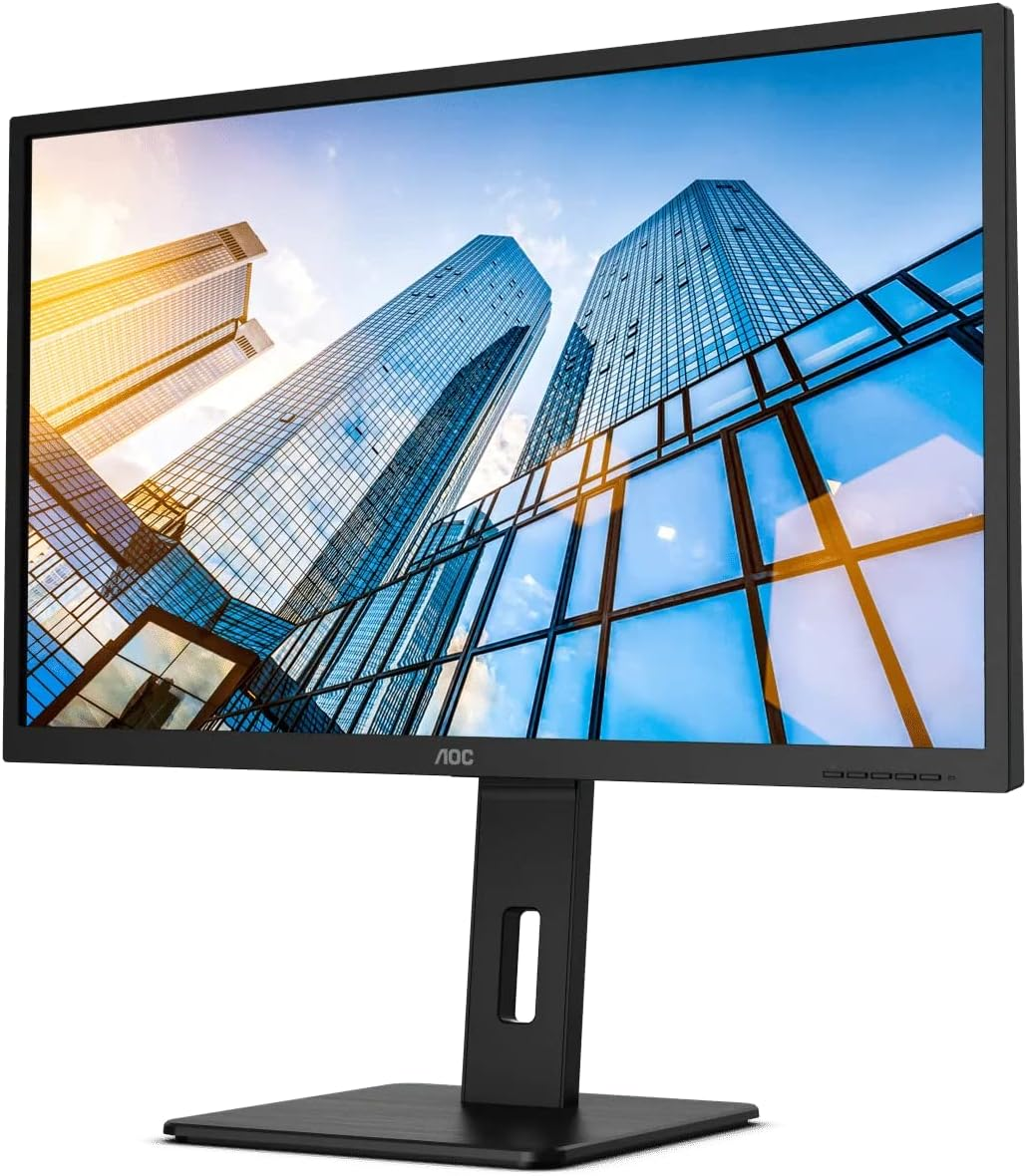 AOC 31.5 Inch IPS Screen Monitor, Black image number 6