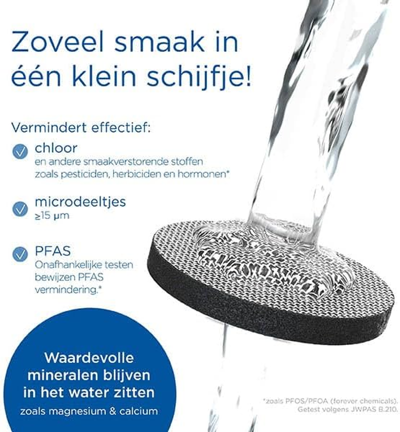 BRITA Sport Water Filter Bottle Model Active Dark Green (600 Ml) Includes 2 Microdisc Filters - Squeezable Bpa-Free Bottle for Travel, Drinking Bottle Filters When Drinking/Dishwasher Safe image number 3