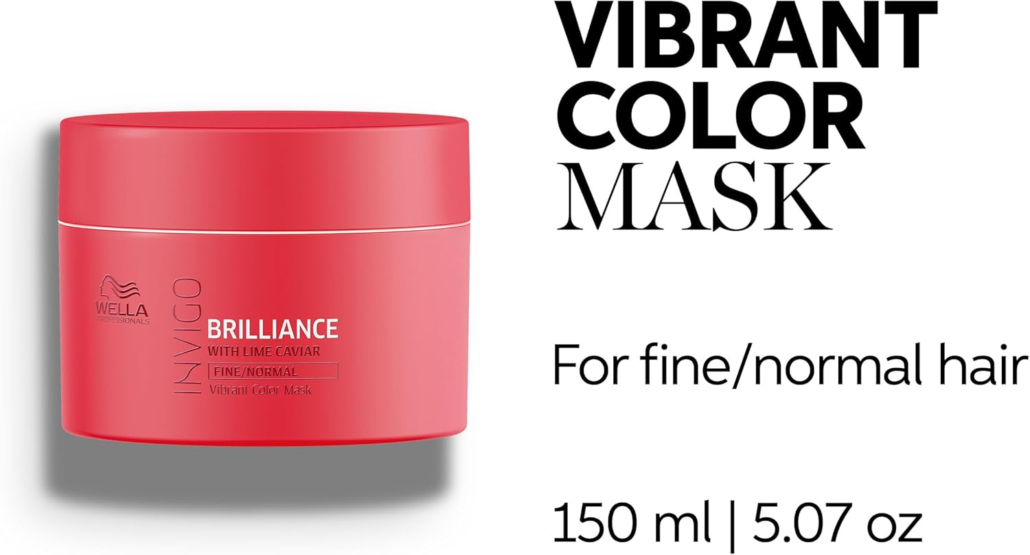 Wella Professionals Limited Edition Invigo Color Brilliance Trio Set (Shampoo 250Ml, Conditioner 200Ml, Mask 150Ml) image number 2