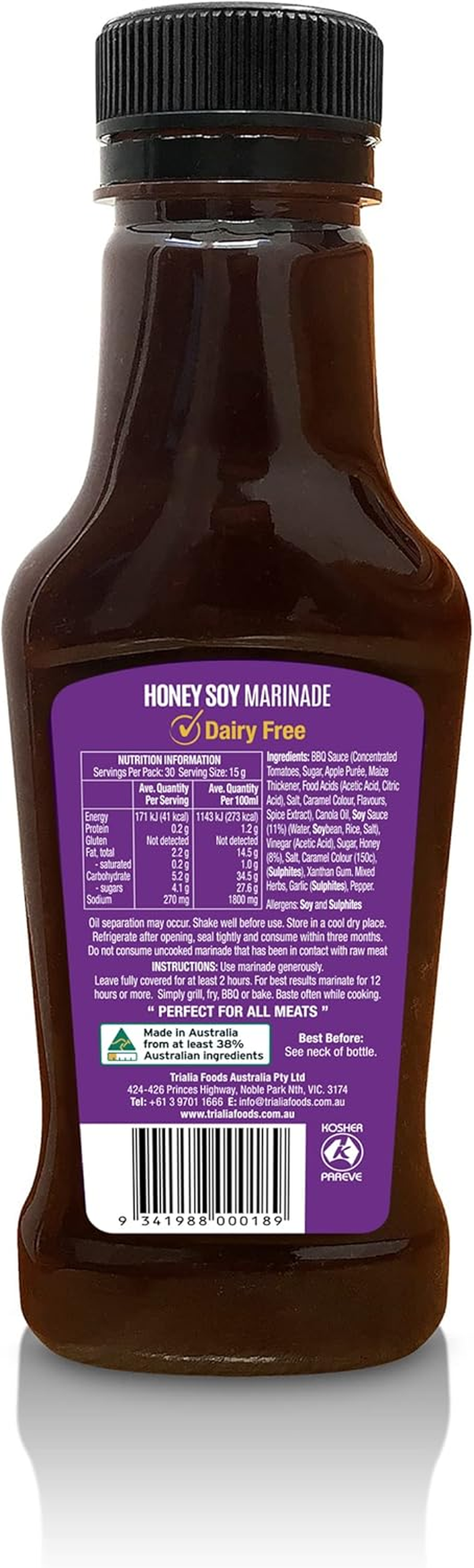 Eskal Deli Honey Soy Marinade 450 Ml