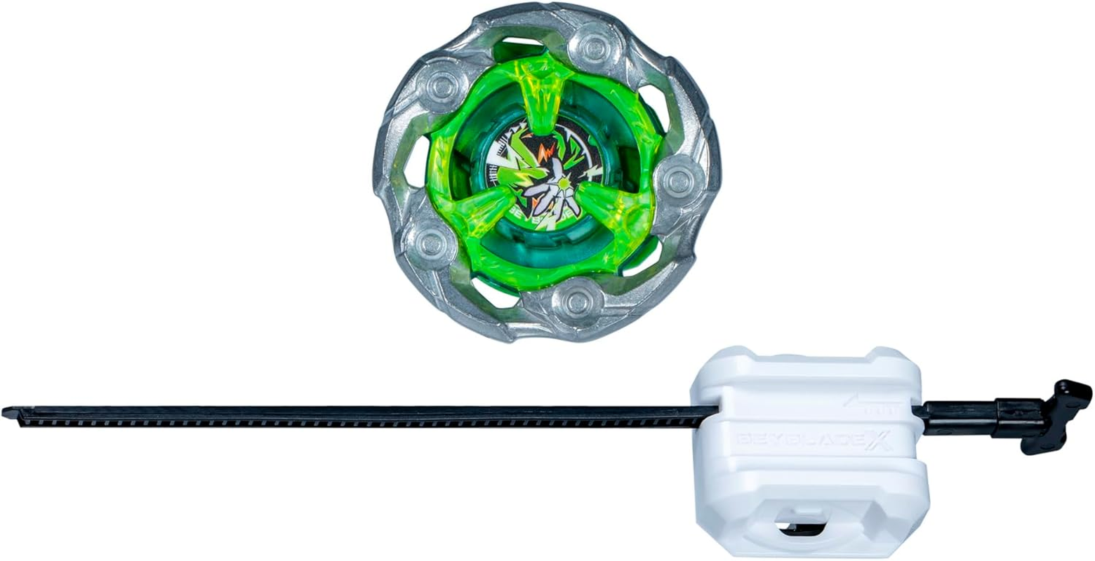 Hasbro Beyblade X Wand Wizard 1-60R UX Starter Pack Spinning Top and Starter image number 3