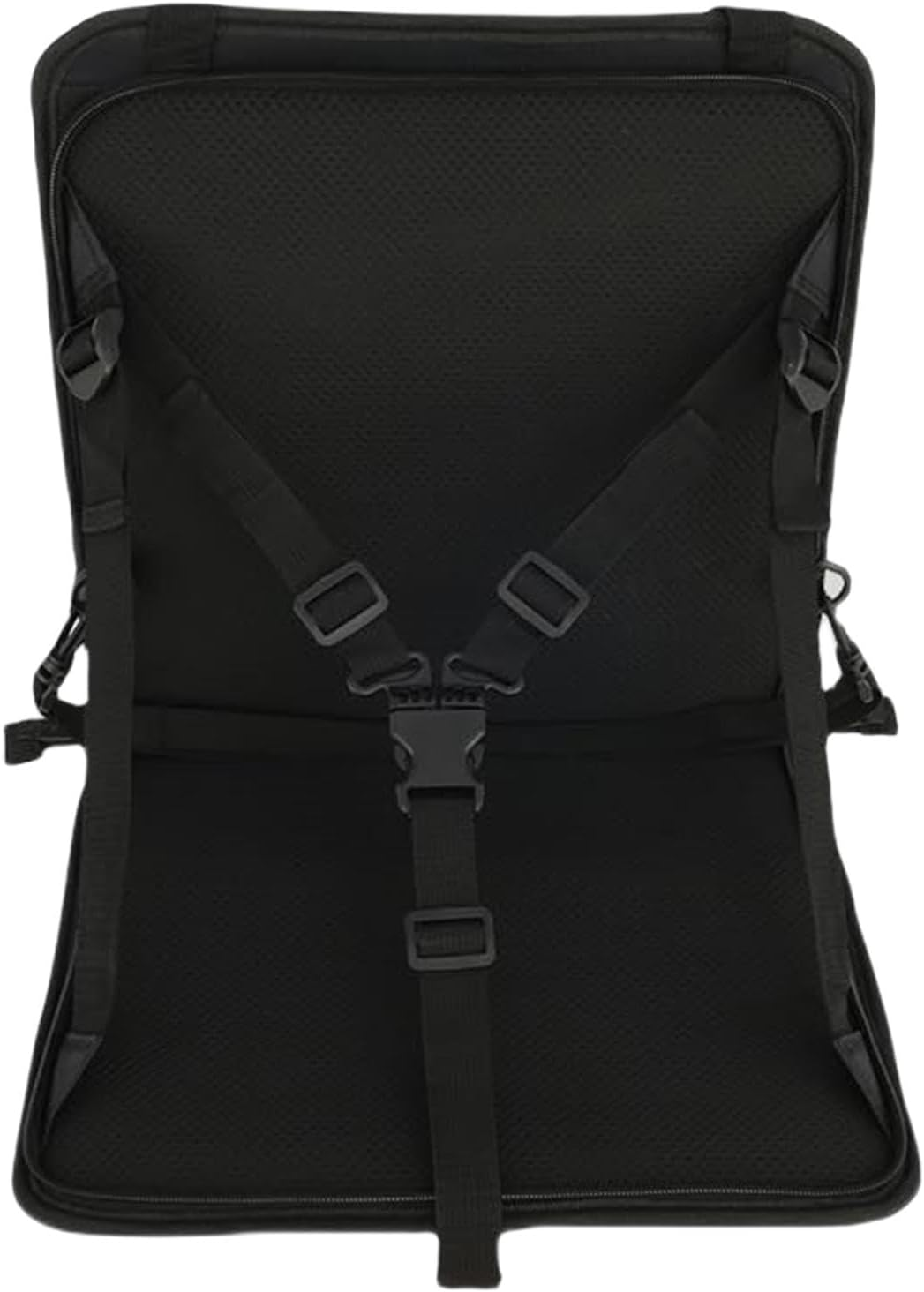 Carry Luggage Seat for Kids - Foldable Adjustable Luggage Seat | Kids Travel Suitcase Seat, Carry Luggage Seat with Safety Belt, Black Luggage Seat for Travel, Vacation image number 3