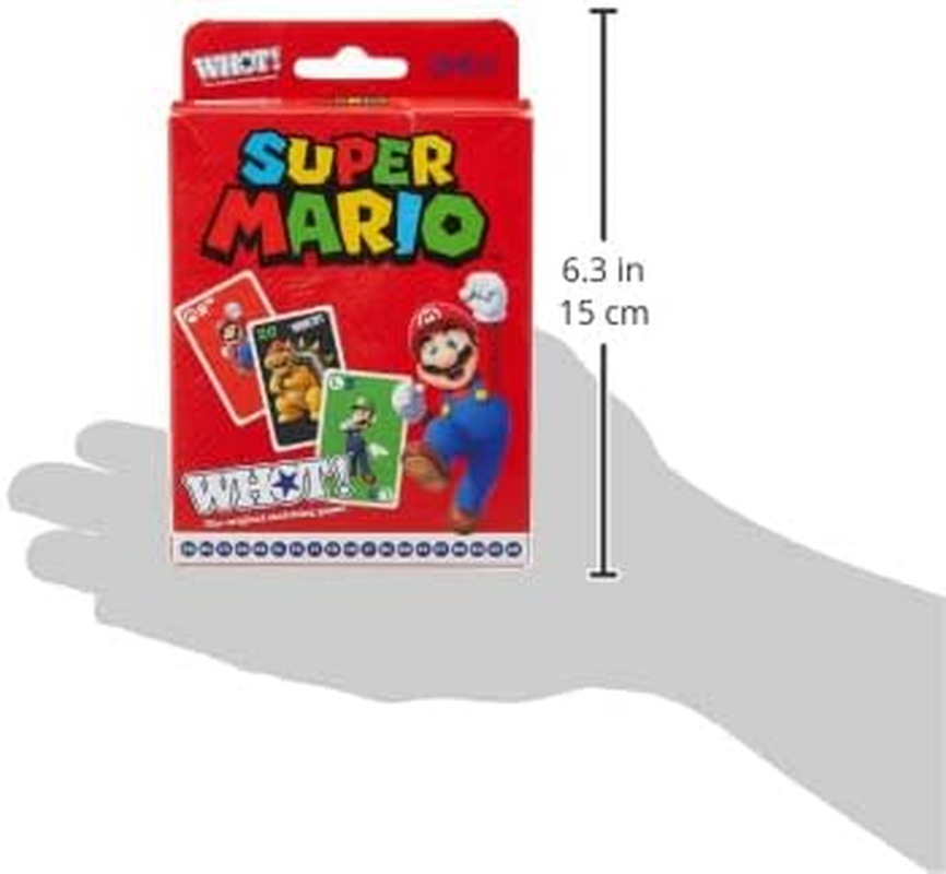 Top Trumps Winning Moves Super Mario - WHOT! Card Game - Family Game (WM02857-ML1-12)