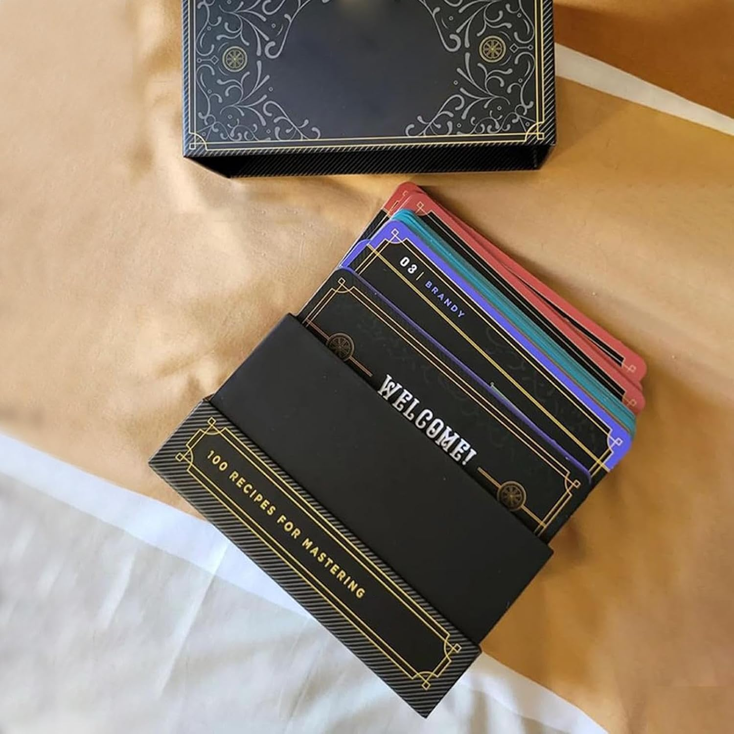 Cocktail Recipes - Mixed Drink Recipe Cards | Mixed Drink Flash Card Recipes, Step by Step Instructions, Mixing Guide, Ingredient List, B Supplies image number 4