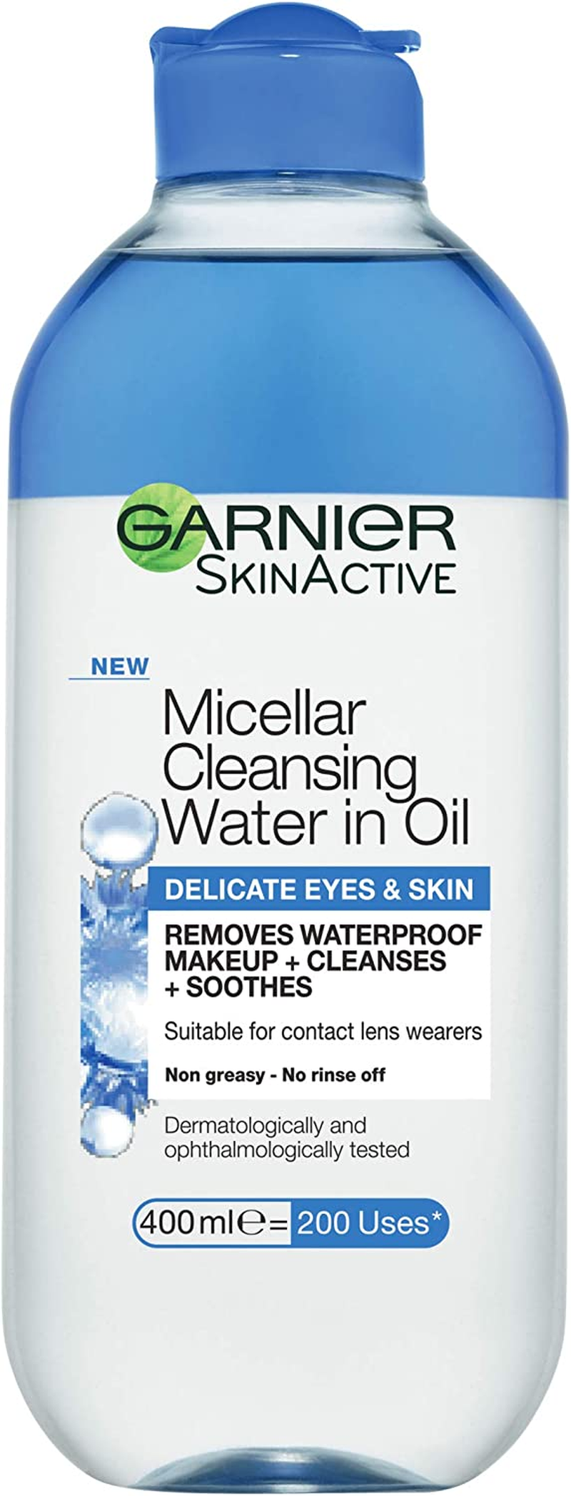 Garnier Skinactive Micellar Rose Cleansing Water Clean and Glow 400Ml image number 5