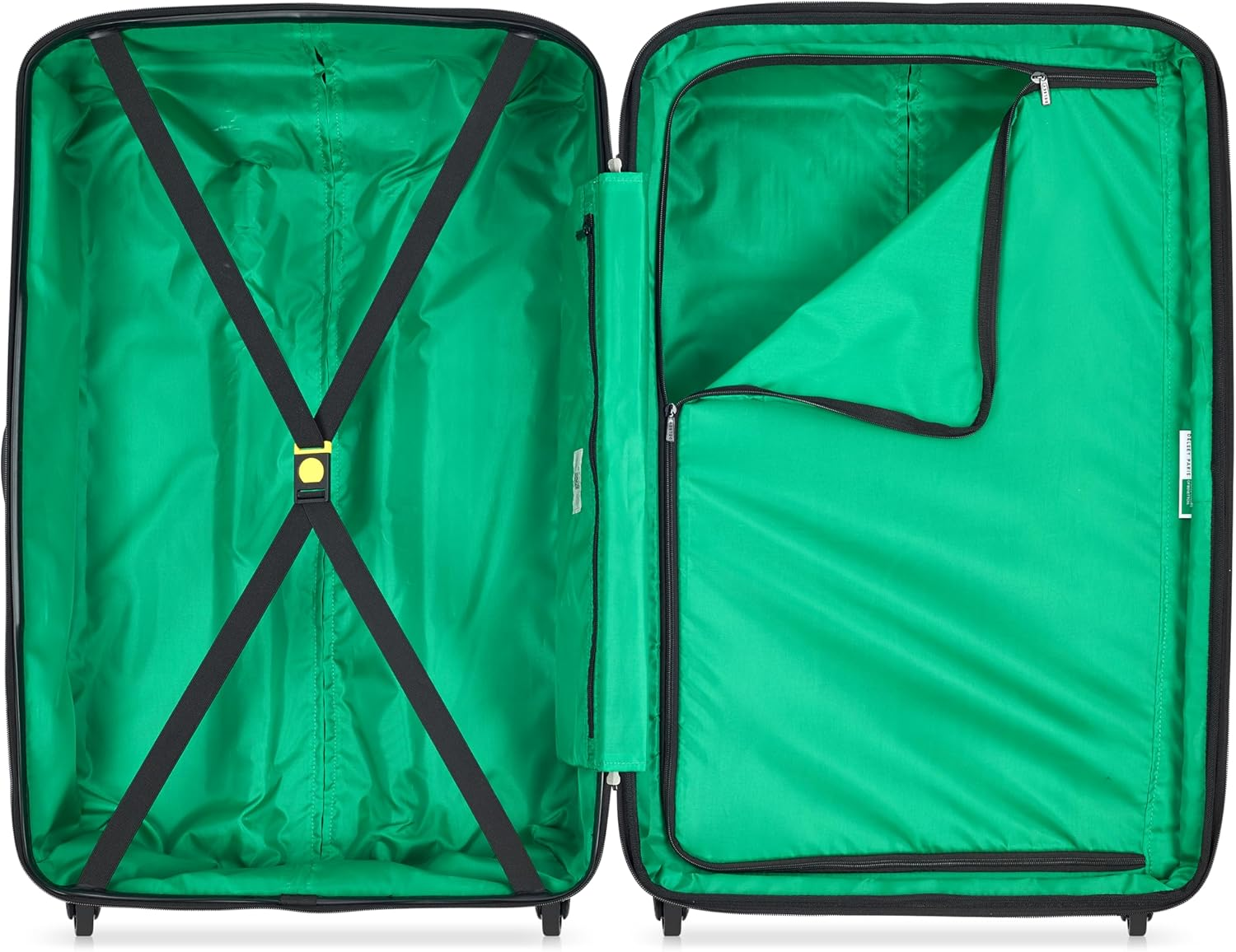 United Colors of Benetton Ribbed Hardside Expandable Luggage with Spinner Wheels image number 4