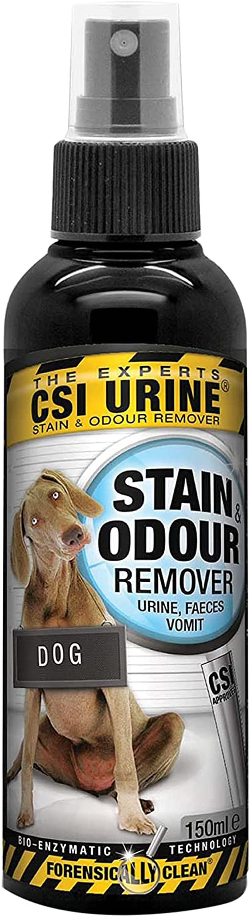 Dog Stain & Odour Remover, 150Ml, Bio-Active Enzyme Formula, Urine, Faeces & Vomit Cleaner, Eliminates Urea & Uric Acid Crystals, Prevents Remarking image number 2