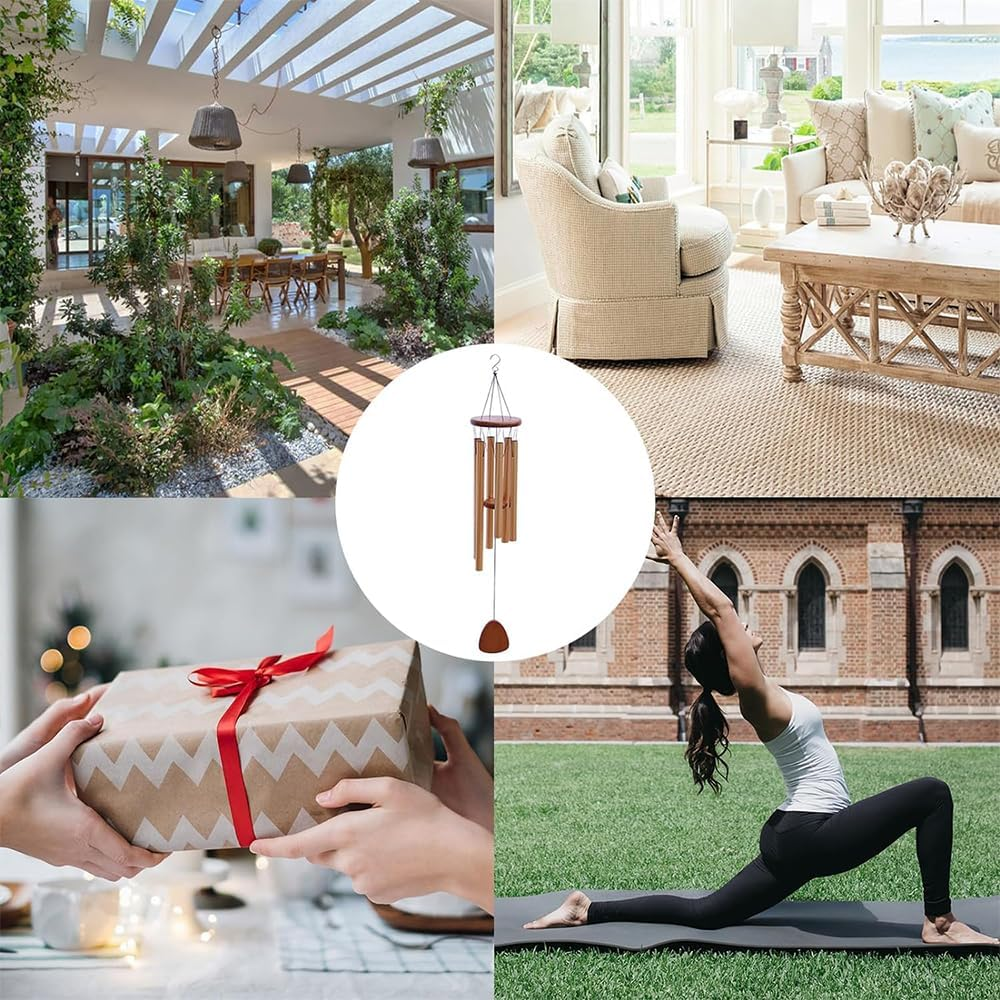 Large Wind Chimes for outside 71Cm Deep Tone Wind Chimes Memorial Sympathy Windchime for Gift Home Backyard Outdoor Decor Action image number 1