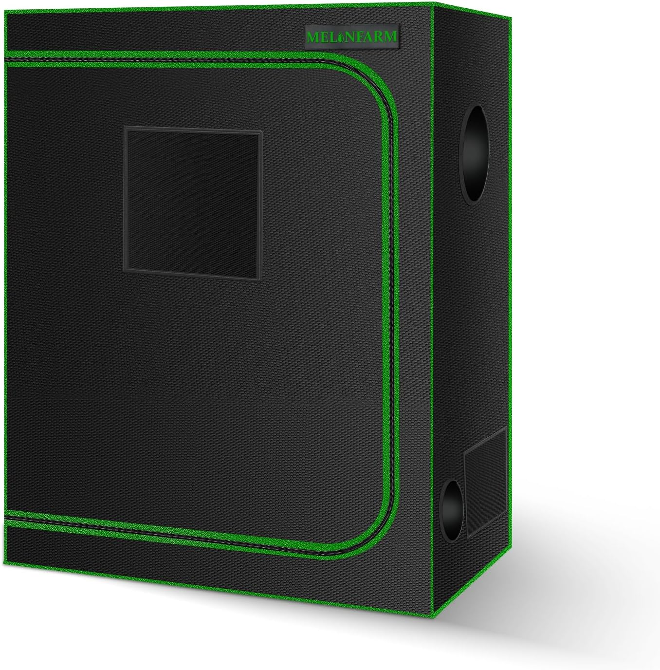 MELONFARM Small Grow Tent for Aerogarden，30&rdquo;X18&rdquo;X36&rdquo; ，Hydroponics Growing System ，Highly Reflective 600D Diamond Mylar Canvas with Ventilation Window and Floor Tray for Hydroponic Indoor Plant Growing image number 6