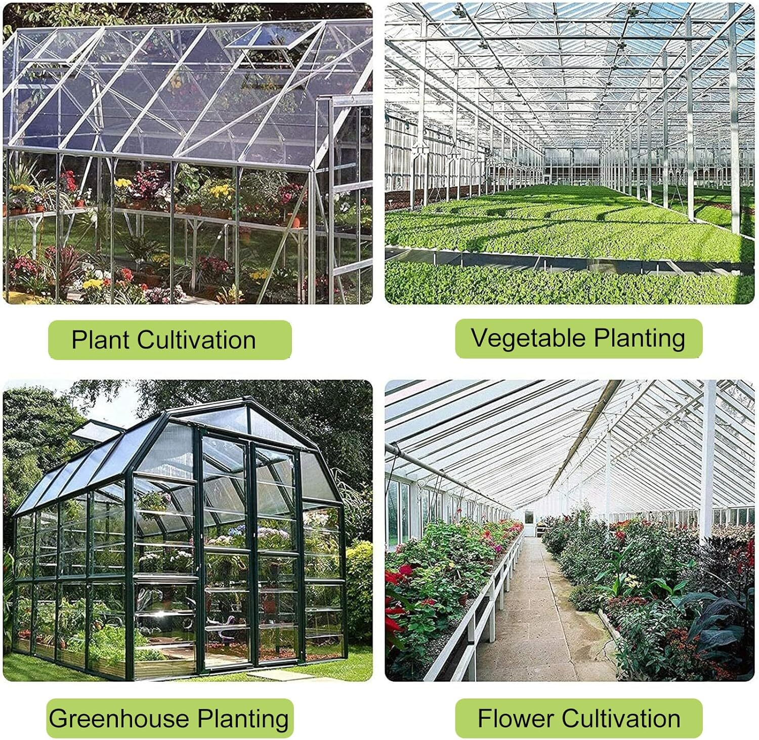 2PCS Auto Vent Opener Automatic Greenhouse Window Opener Roof Vent Opener Greenhouse Accessories for Garden Automatic Ventilation Gardening Tools Automatic Greenhouses Supplies (Dual Spring Opener)