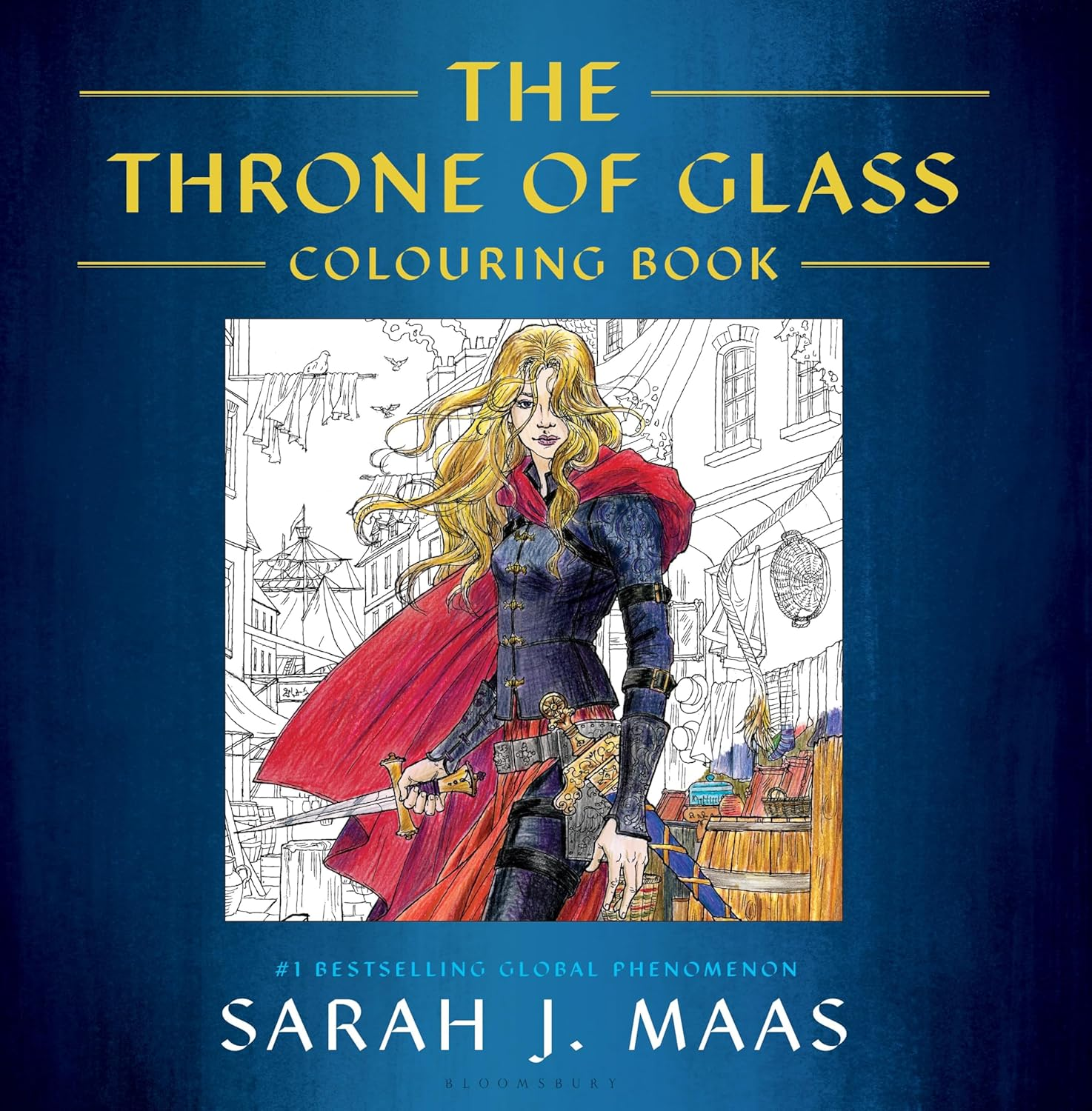 The Throne of Glass Colouring Book
