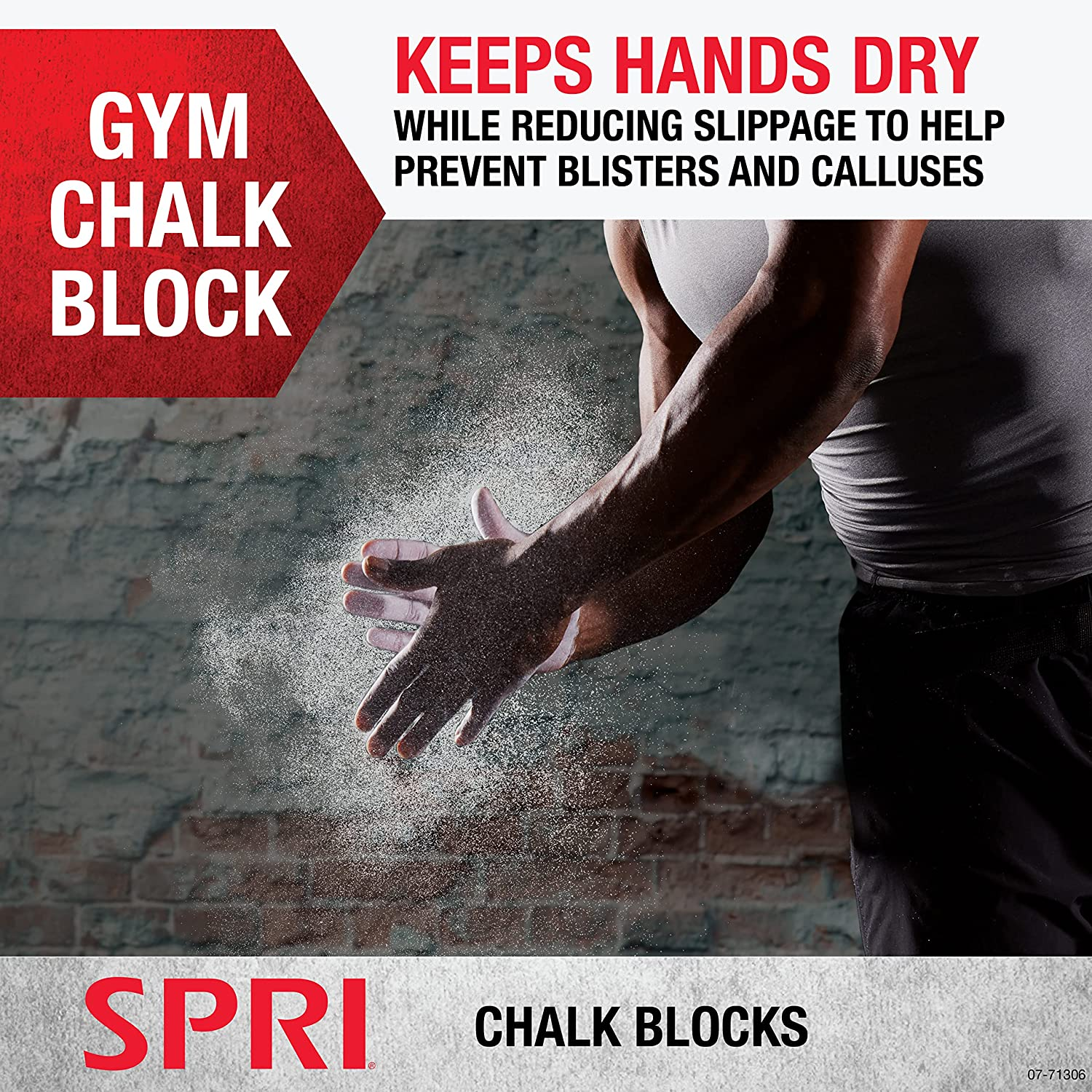 SPRI Chalk Block & Chalk Ball for Gymnastics, Rock Climbing, Bouldering, Rings, Weightlifting, Pool Billiards image number 4