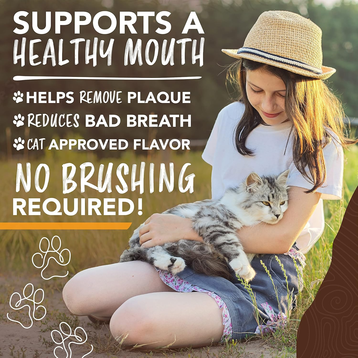 Tropiclean Enticers Teeth Cleaning Cat Gel Honey Marinated Chicken 59Ml image number 4