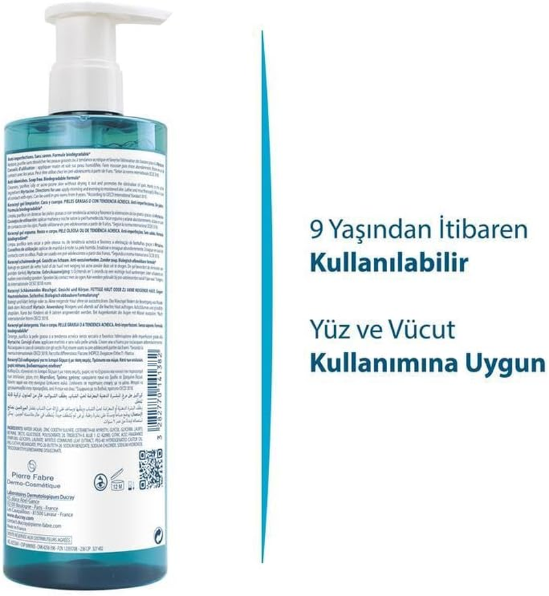 DUCRAY Pierrefabreducray Body Cleansing Gel, 210 G image number 1