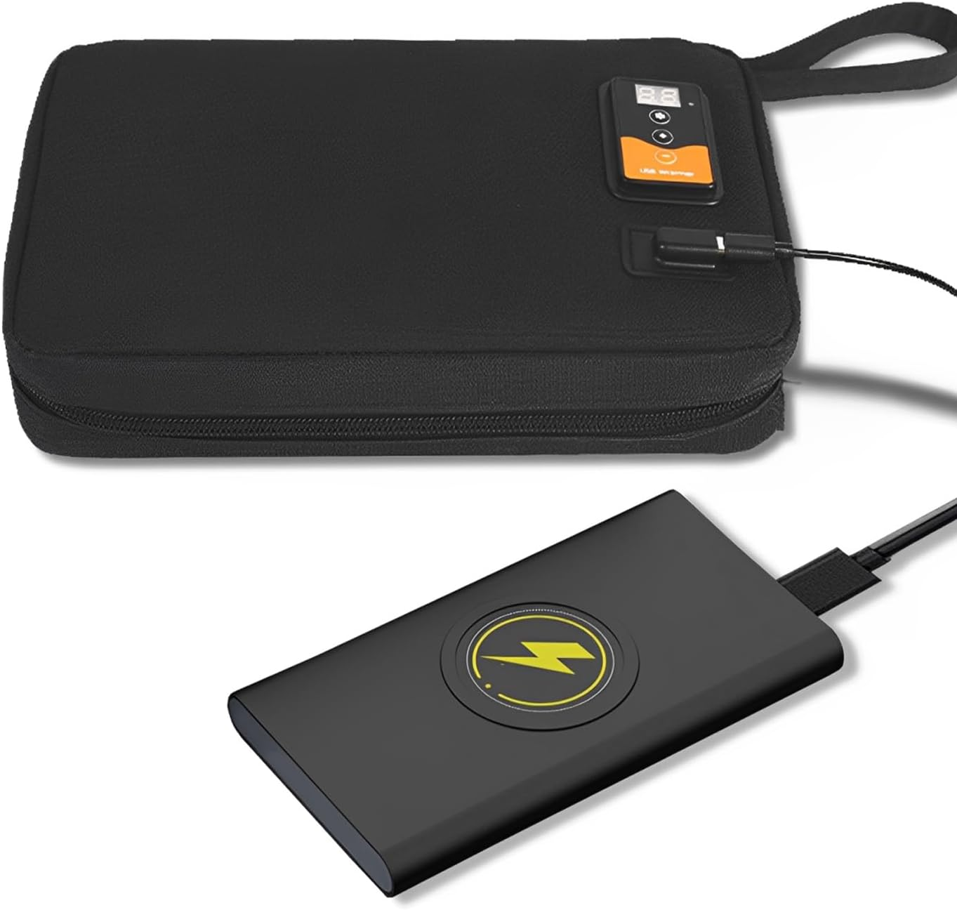 Baby Wipe Warmer, Large Capacity Wipes Dispenser, Fast and Even Heating, 30&deg;C to 60&deg;C Adjustable Temperature, Diaper Wipe Warmer with Safe Heating Technology, Prevent Overheating image number 2