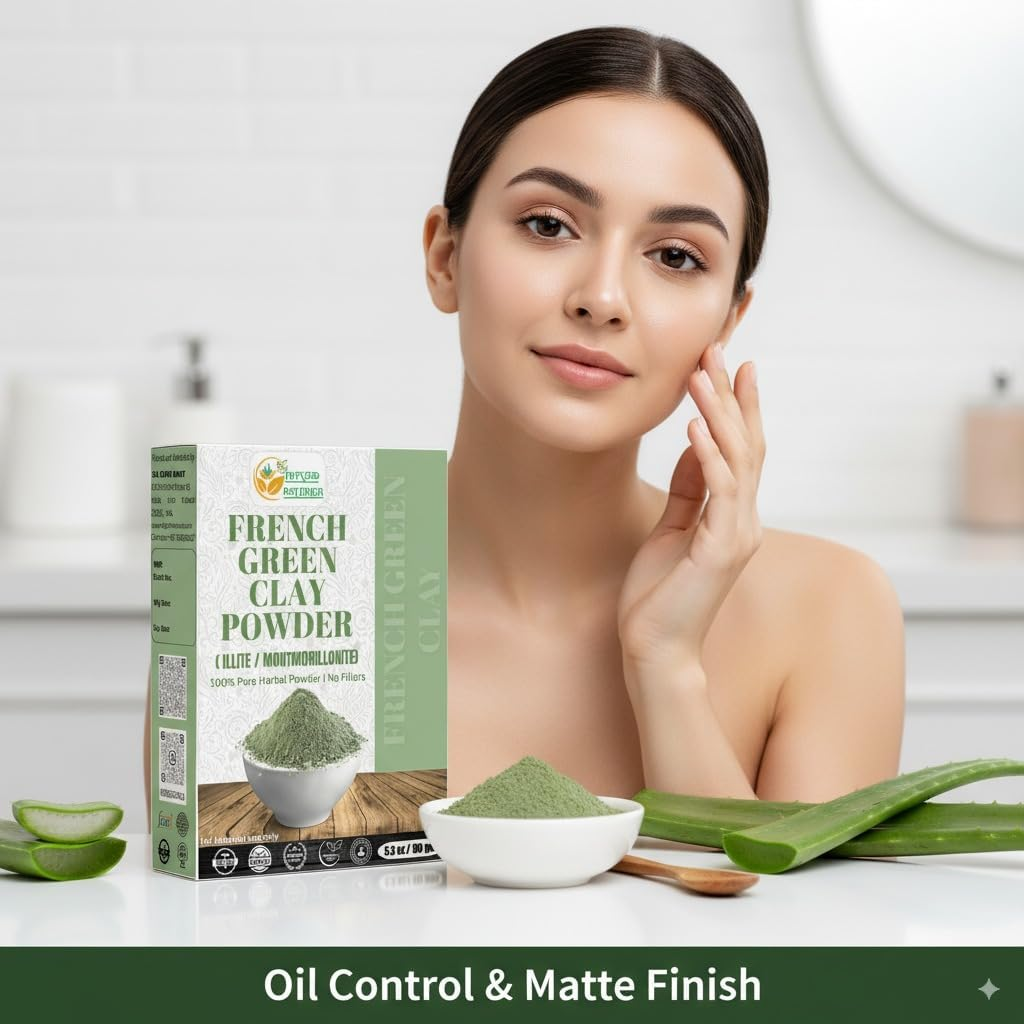 Herbs Botanica French Clay Powder 150G &ndash; Pure, Natural Cosmetic Grade Powder for DIY Face Masks, Skincare, Haircare & Soap Making image number 3