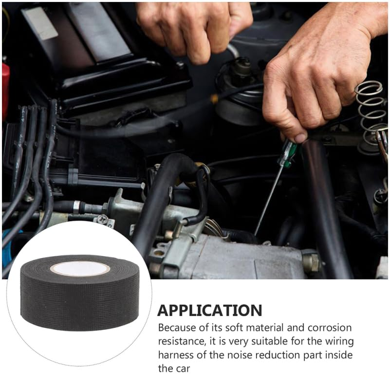 Mobestech Insulated Wiring Harness Tape Heat Shrink Tape 15M Roll for Automotive image number 1