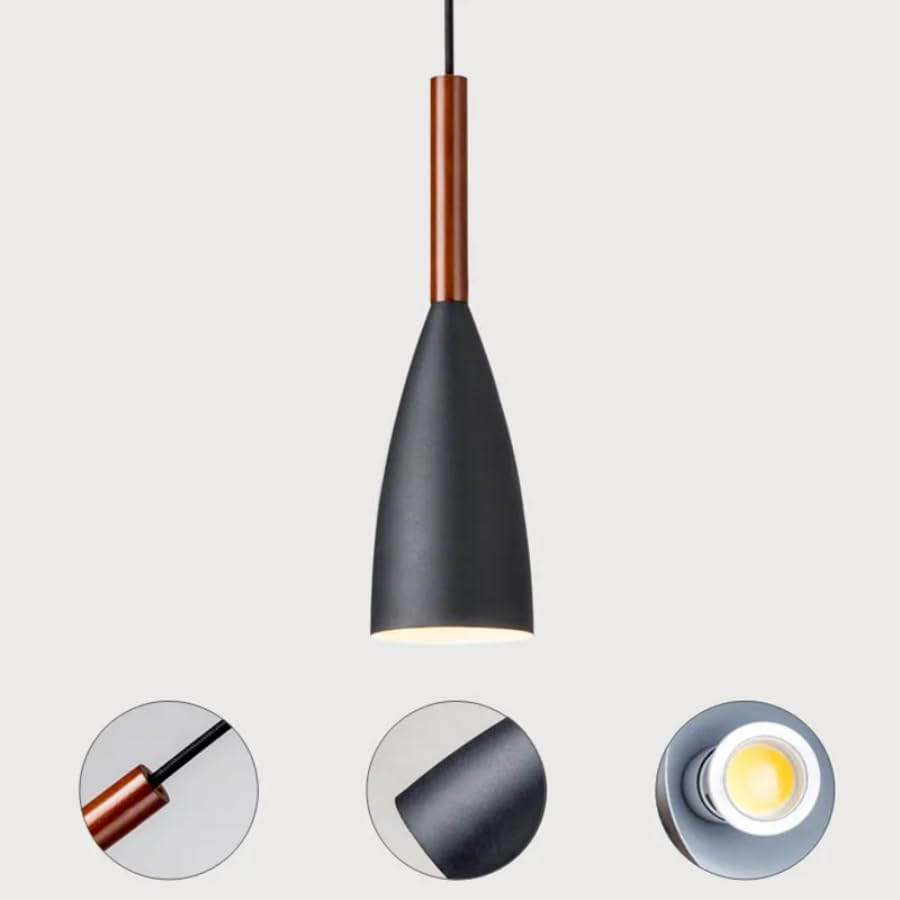 Nordic Minimalist Pendant Light Modern Hanging Lamp Dining Table Kitchen Hanging Island Lighting Fixture Chandelier LED 3 Heads Chandelier Indoor Lighting for Kitchen Island Restaurant Dining Room image number 4