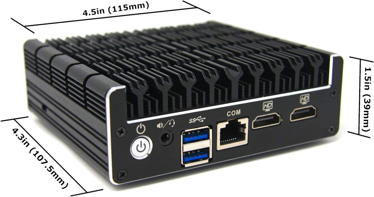Protectli Vault 4 Port, Firewall Micro Appliance/Mini PC - Intel Quad Core, AES-NI, 8GB RAM, 120GB Msata SSD image number 5